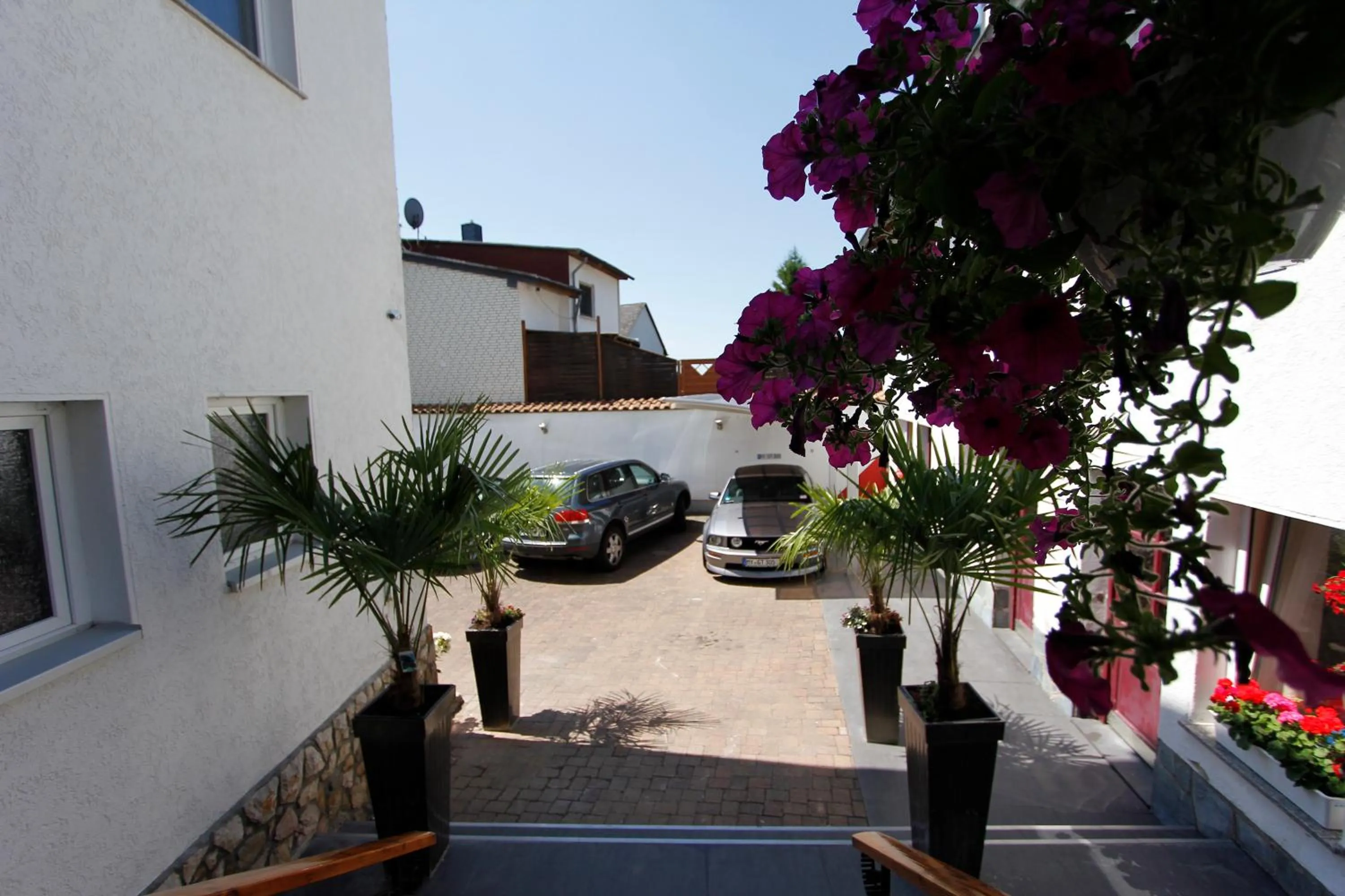 Patio in Hotel Adria Stuben