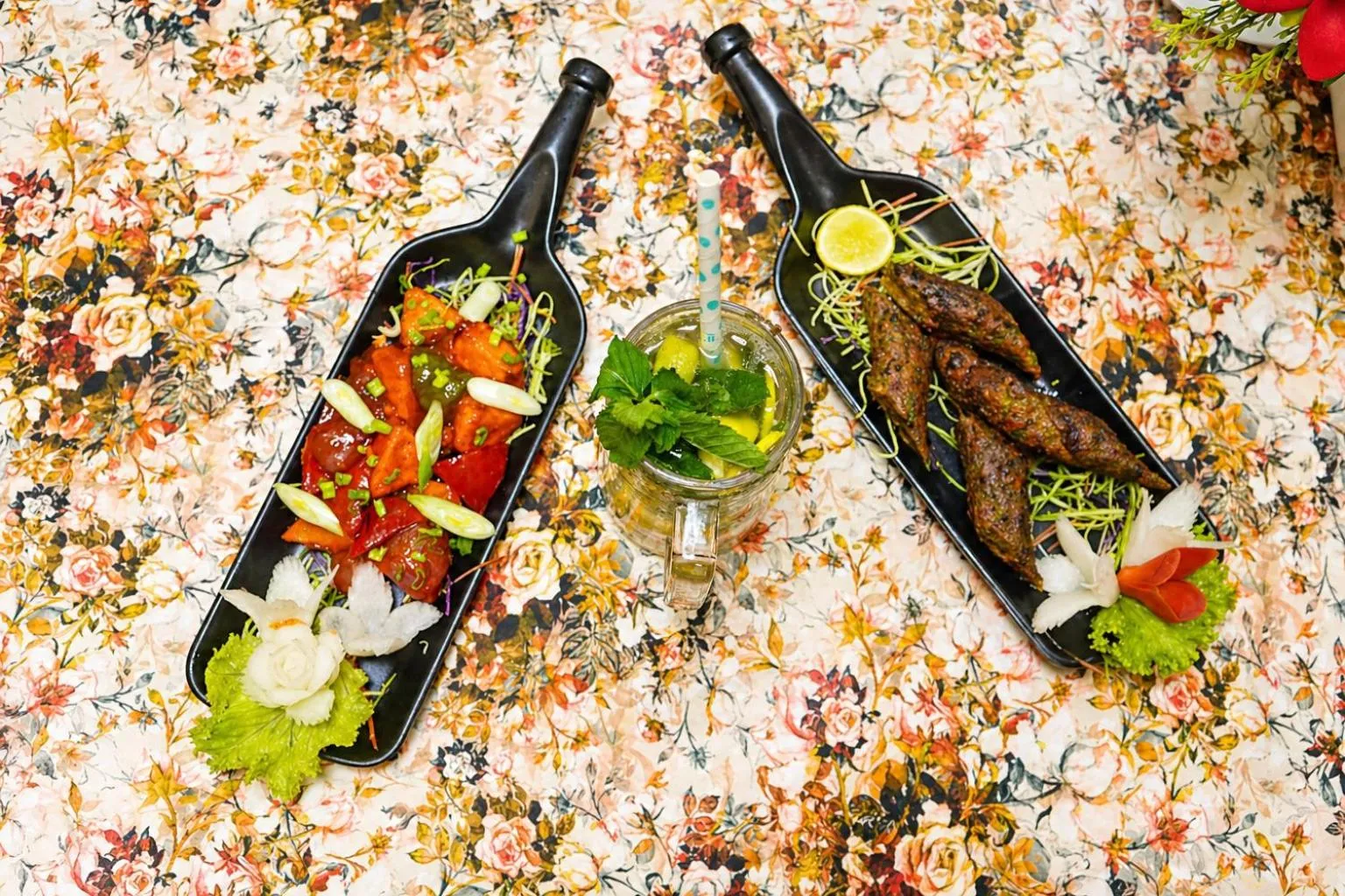 Food close-up in Dwelling Residency Hotel