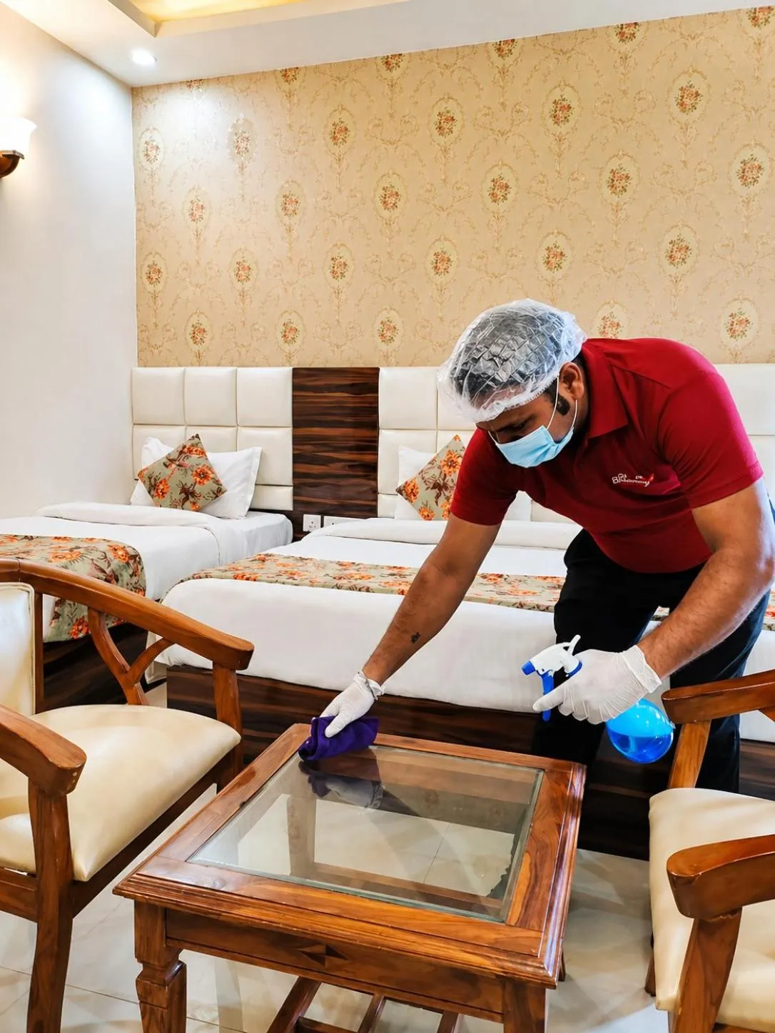 Staff in Dwelling Residency Hotel