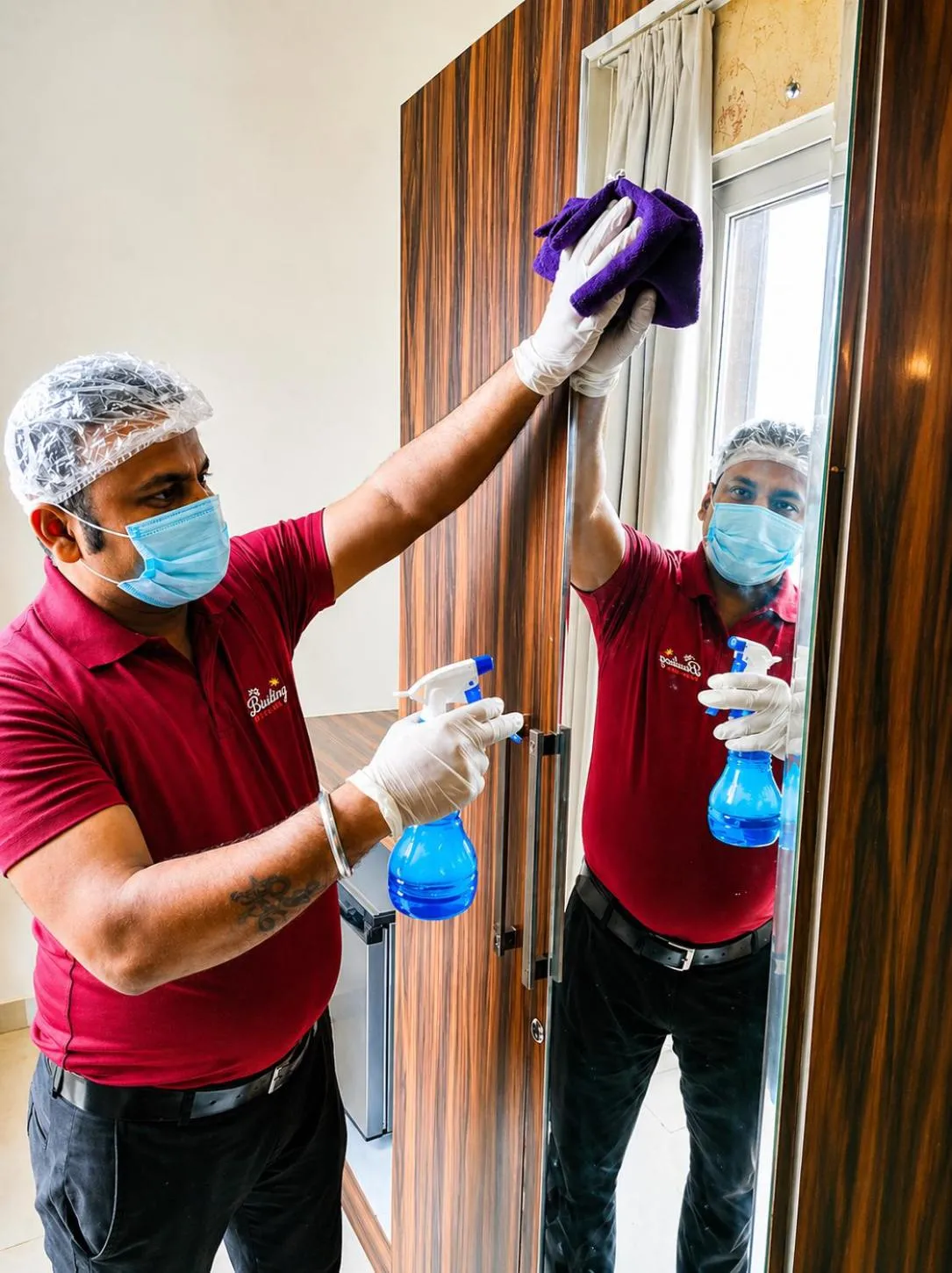 Staff in Dwelling Residency Hotel