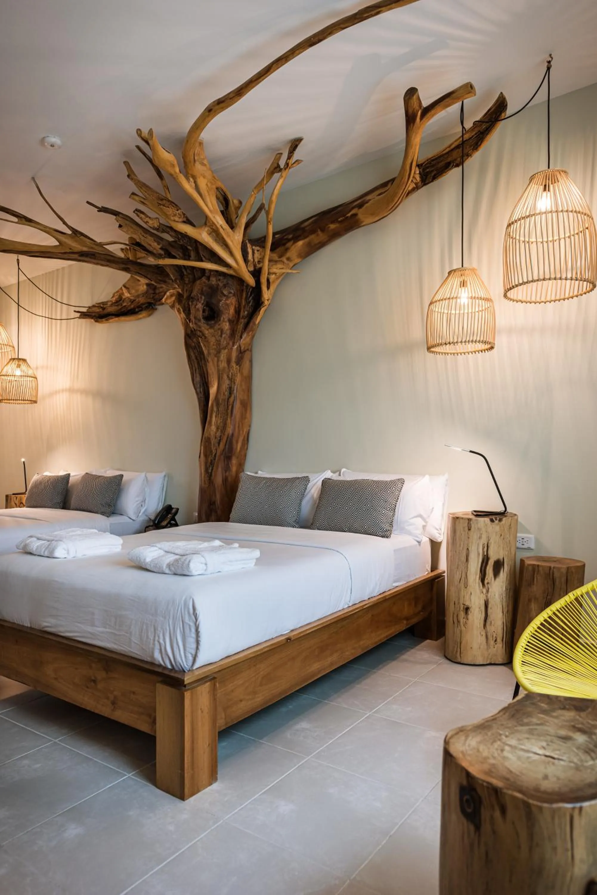 Bed in Saman Boutique Hotel By Mint