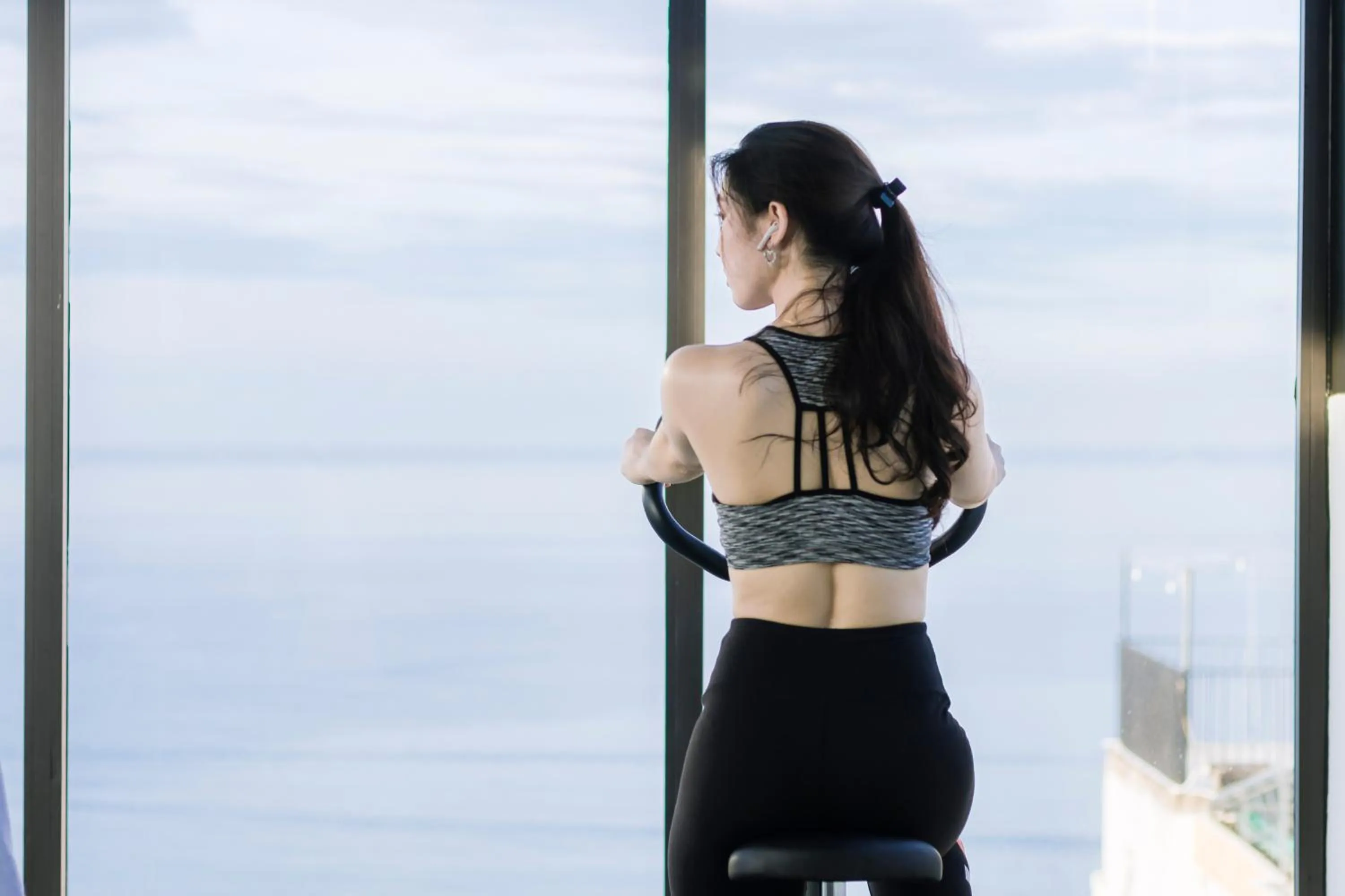 Fitness centre/facilities in Santa Luxury Hotel