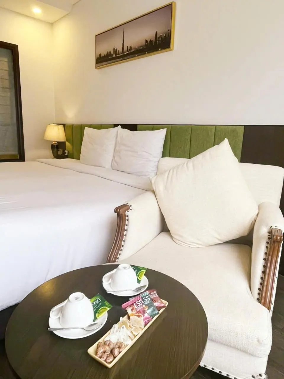 Coffee/tea facilities, Bed in Santa Luxury Hotel