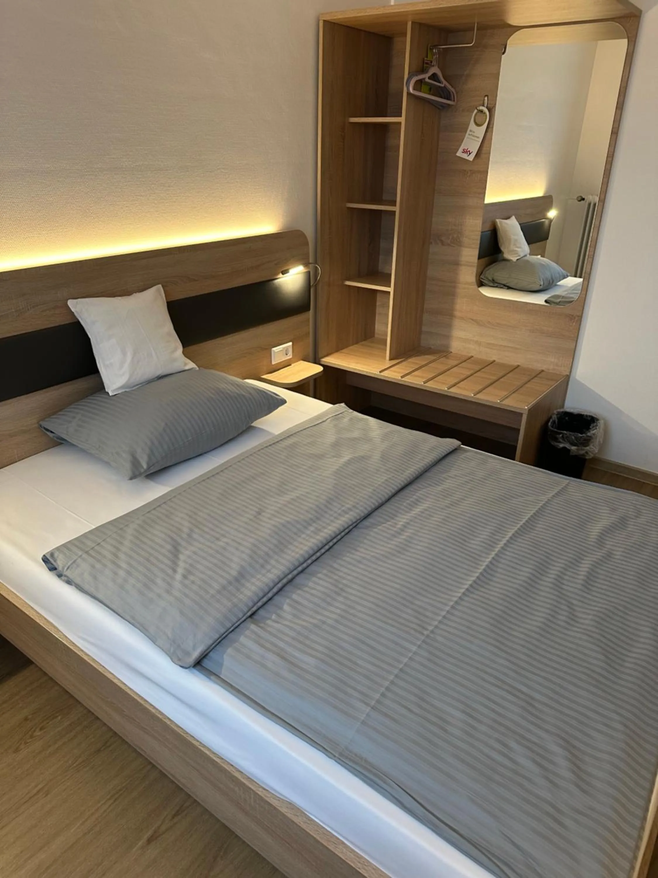 Bed in Hotel Am Vogelsanger Weg