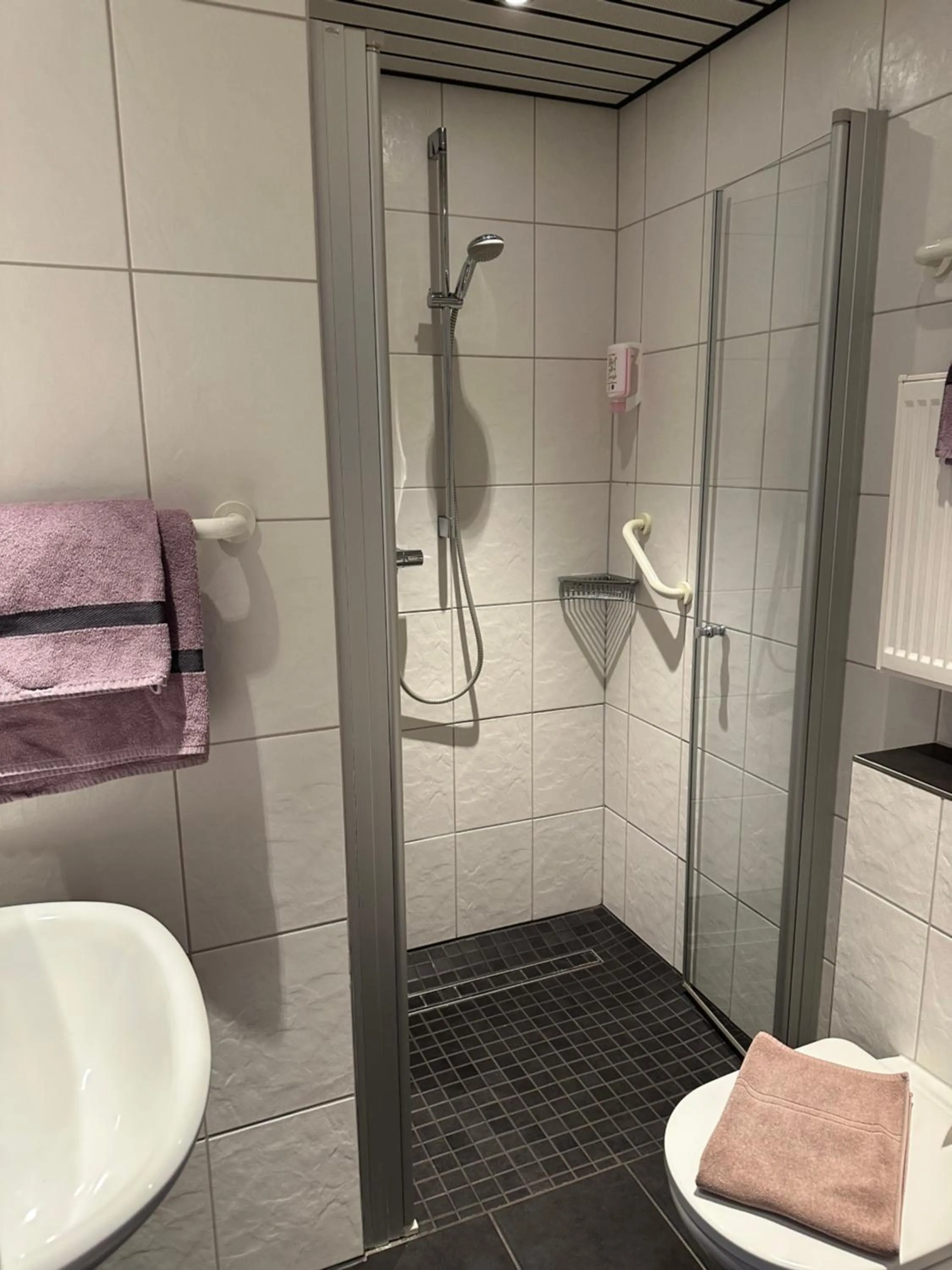 Bathroom in Hotel Am Vogelsanger Weg