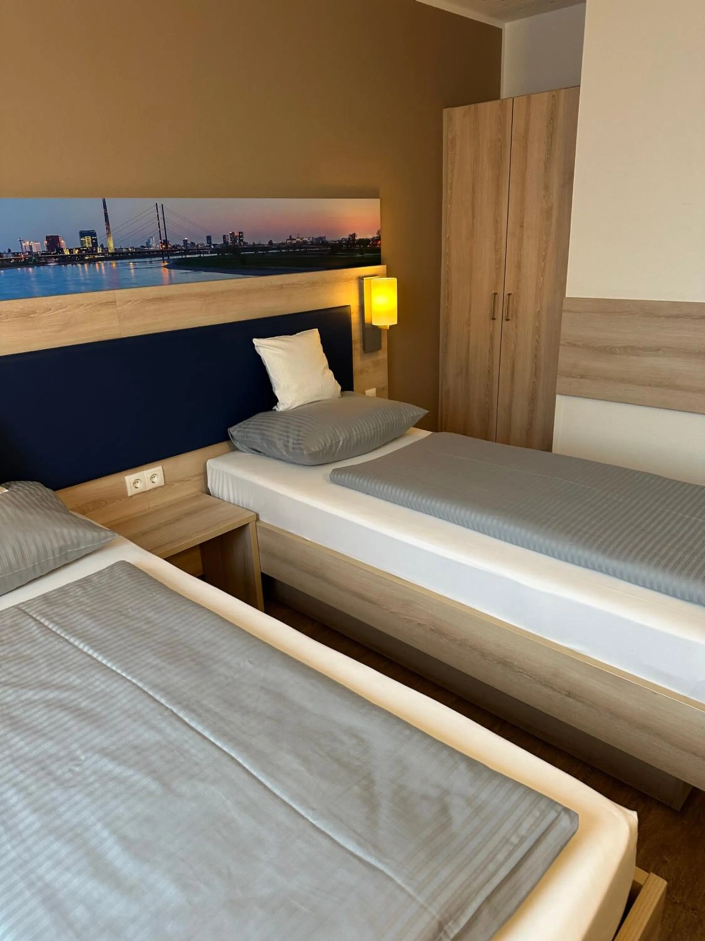 Bed in Hotel Am Vogelsanger Weg