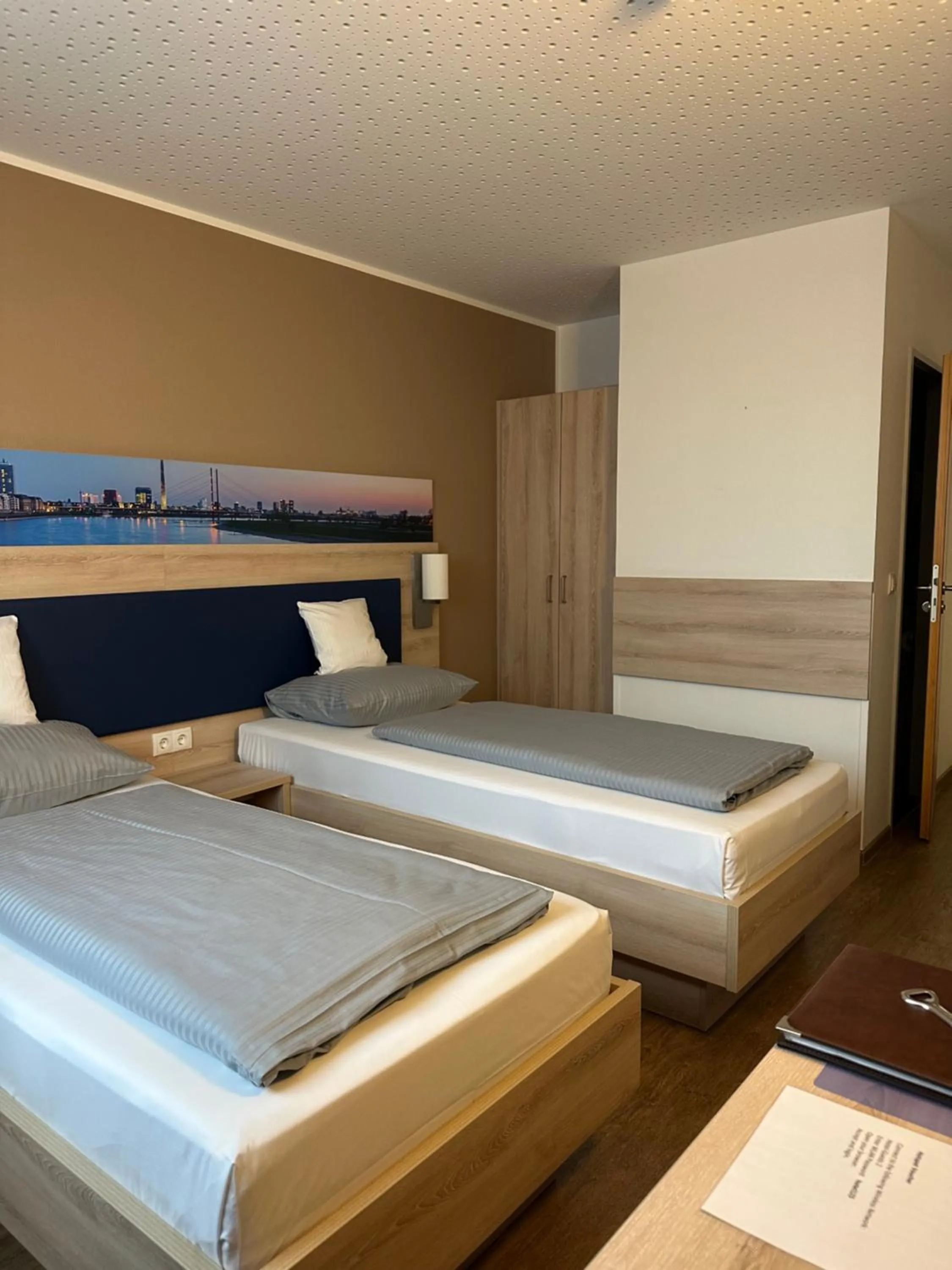 Bed in Hotel Am Vogelsanger Weg