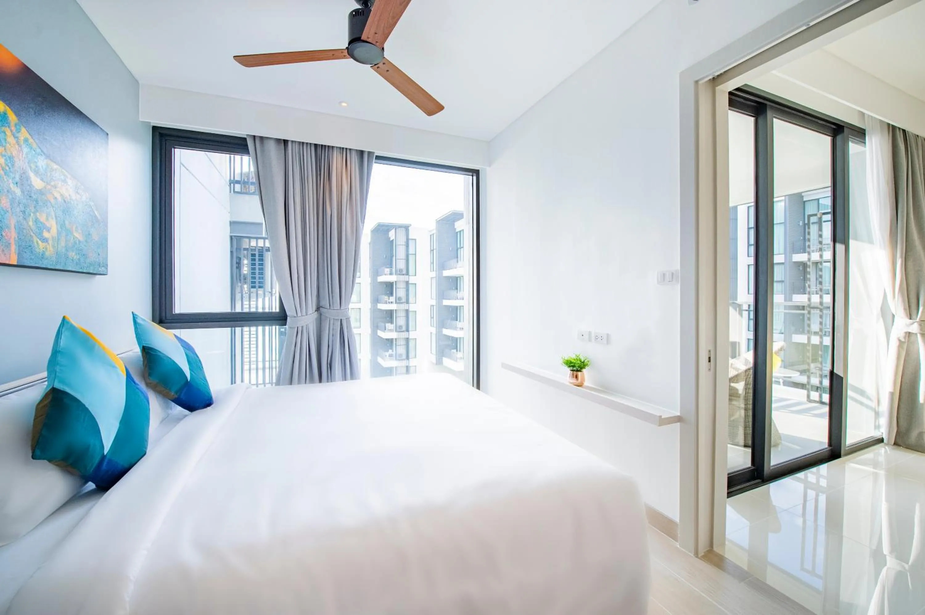 Bed in Cassia Residences by Laguna Phuket