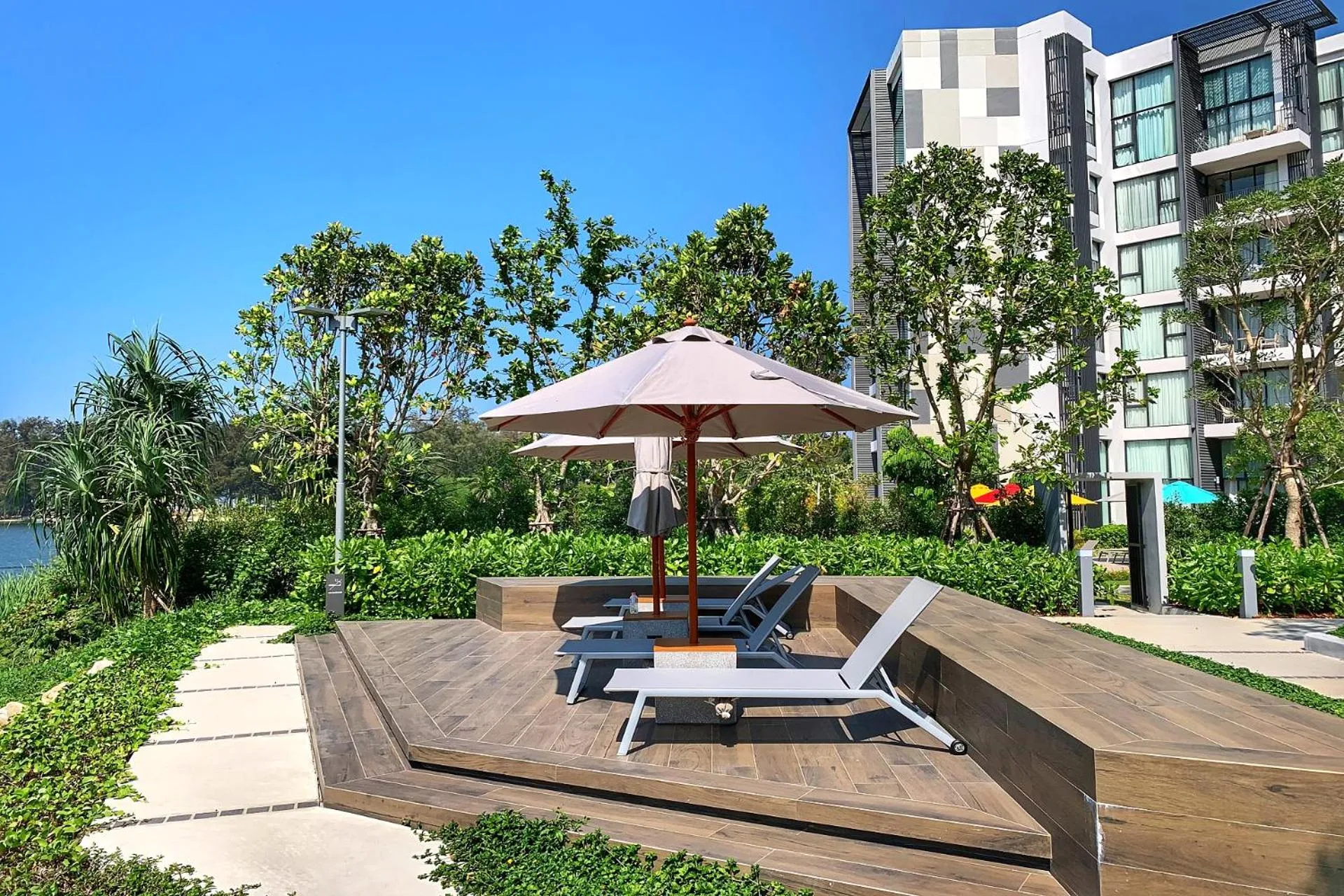 Patio in Cassia Residences by Laguna Phuket