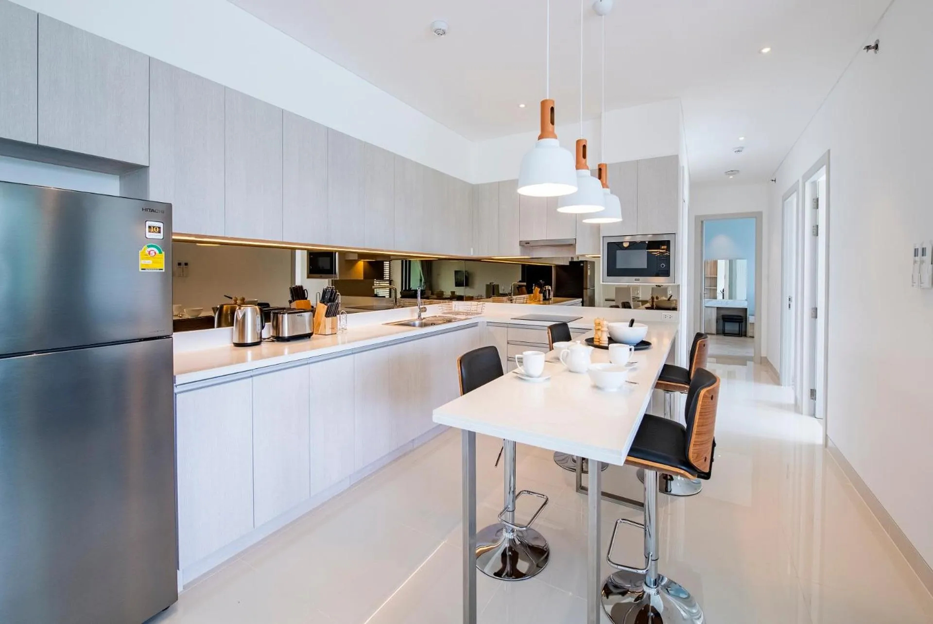 Kitchen or kitchenette in Cassia Residences by Laguna Phuket