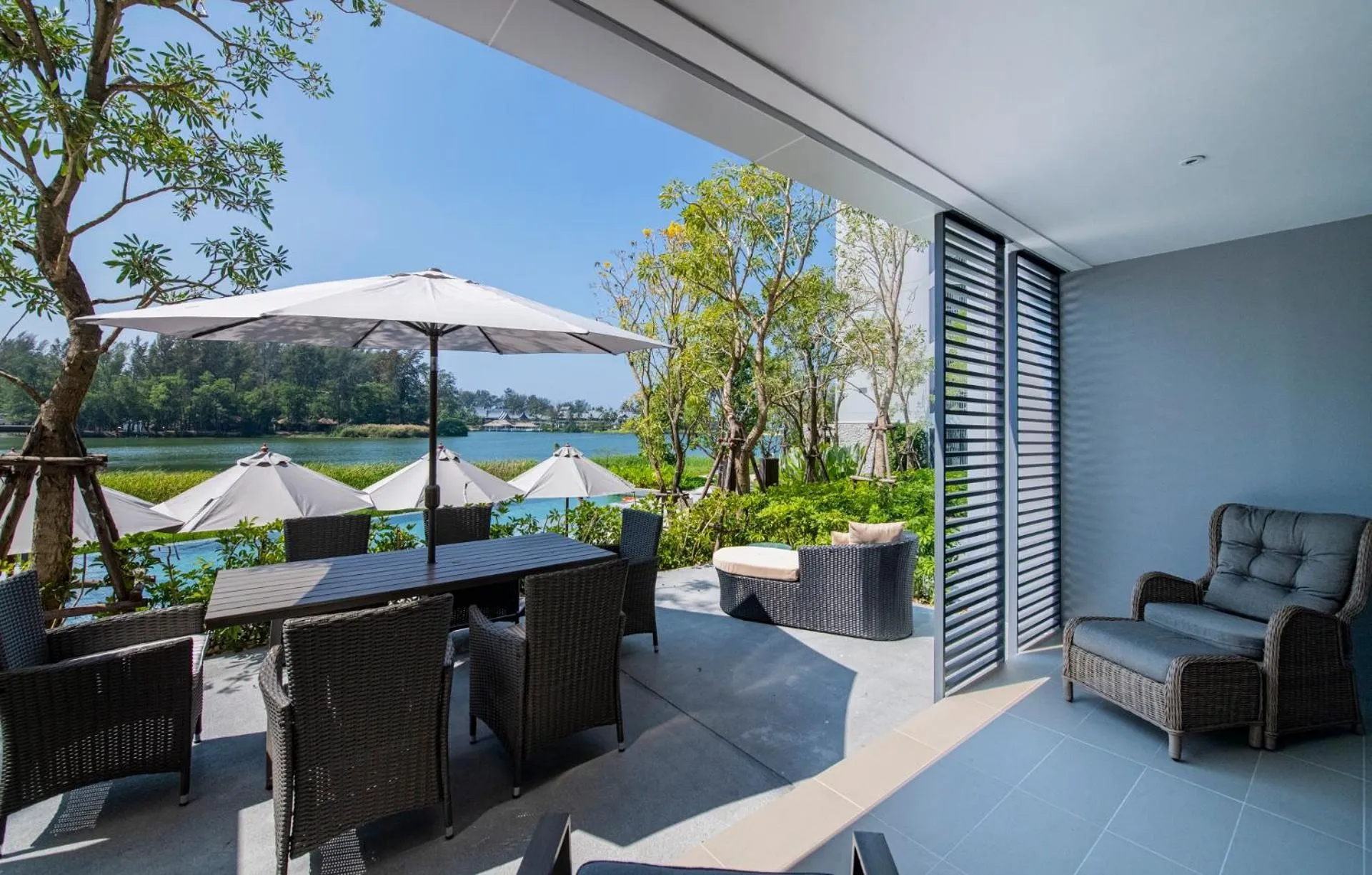 Patio in Cassia Residences by Laguna Phuket