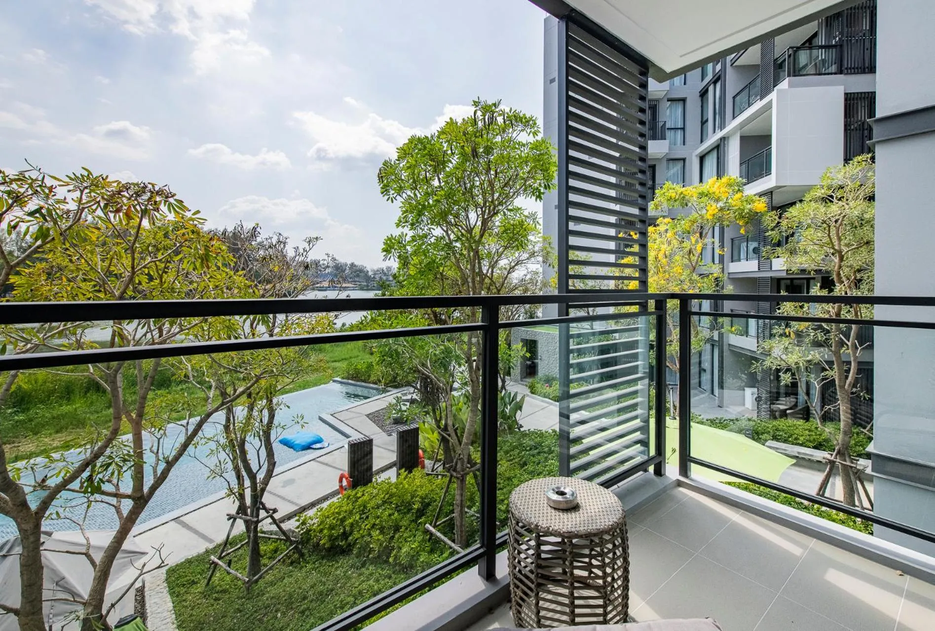 Balcony/Terrace in Cassia Residences by Laguna Phuket