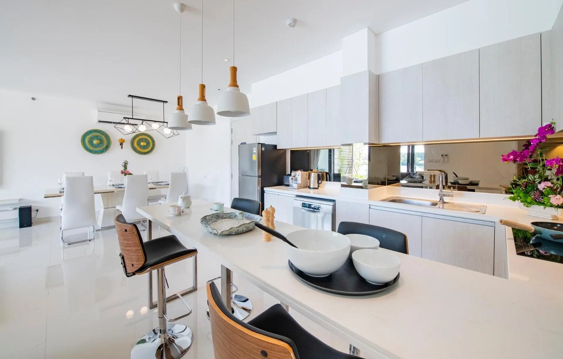 Kitchen or kitchenette in Cassia Residences by Laguna Phuket