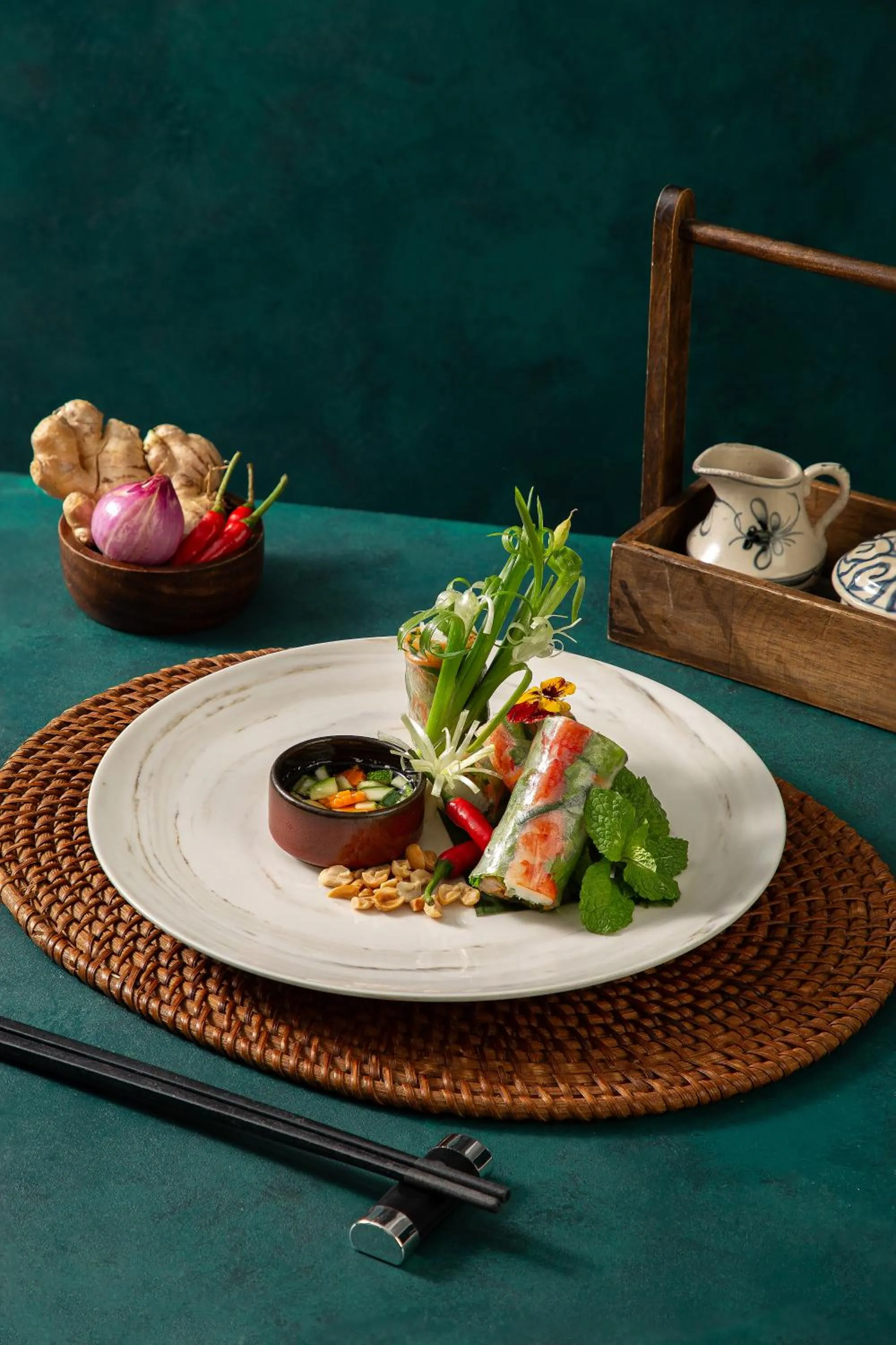 Food in Peridot Grand Luxury Boutique Hotel