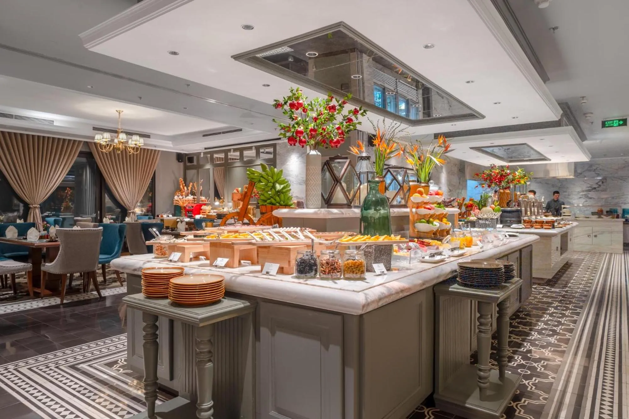 Breakfast in Peridot Grand Luxury Boutique Hotel