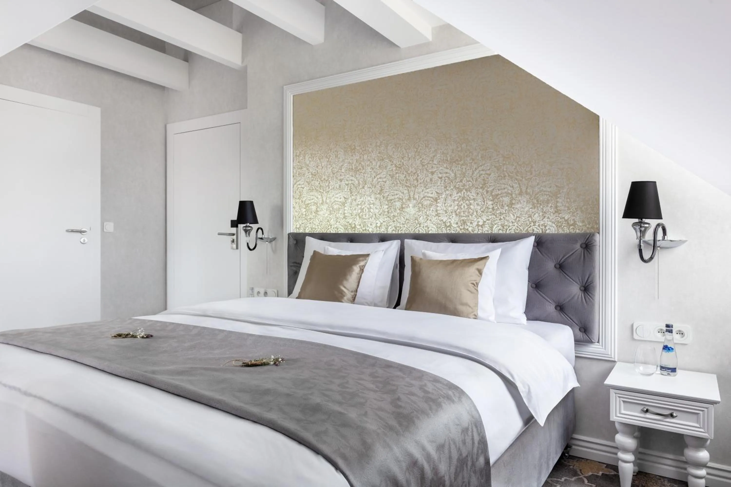 Bed in Merci Boutique Hotel