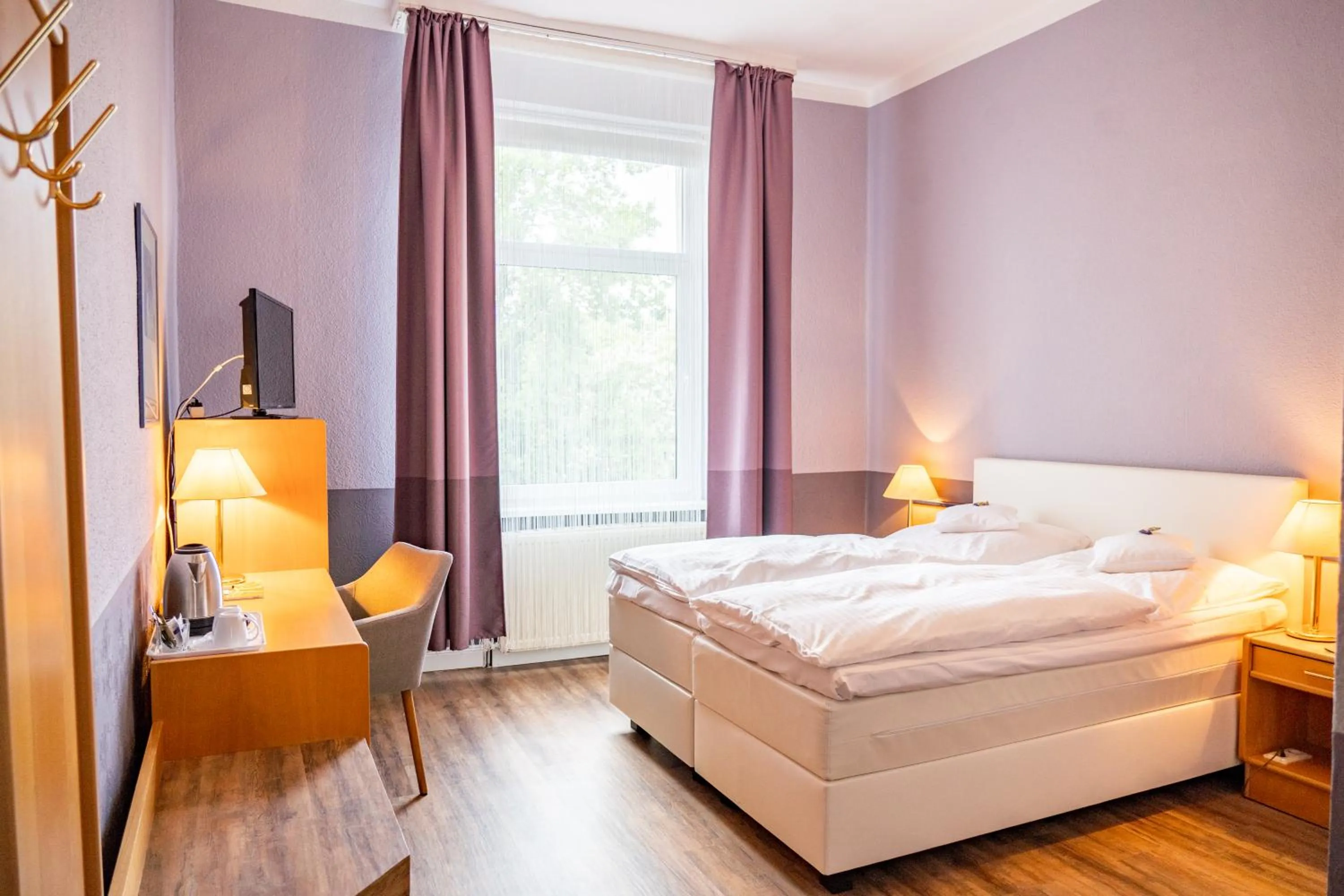 Bed in Hotel Haus Martens