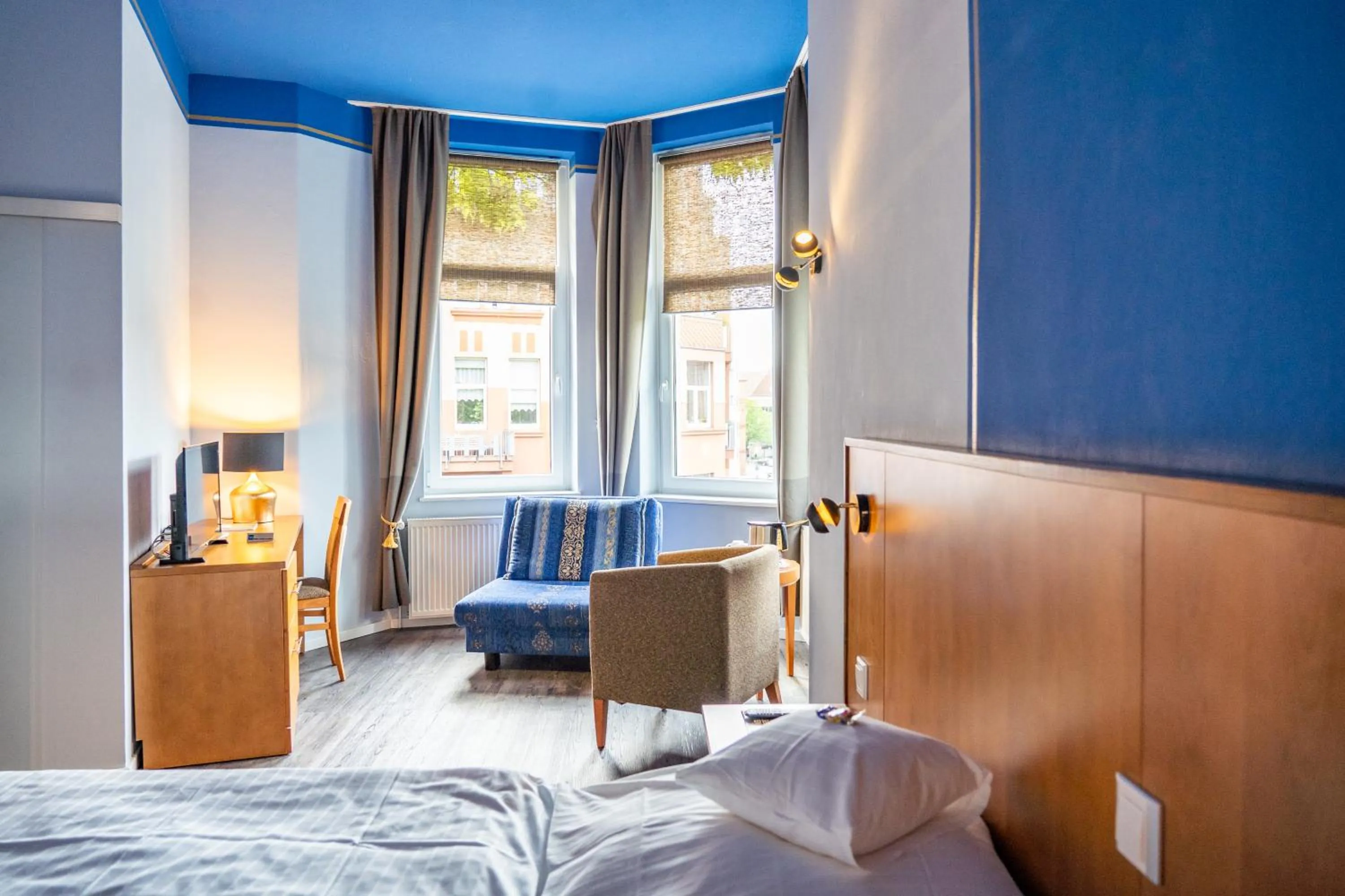 Photo of the whole room, Bed in Hotel Haus Martens