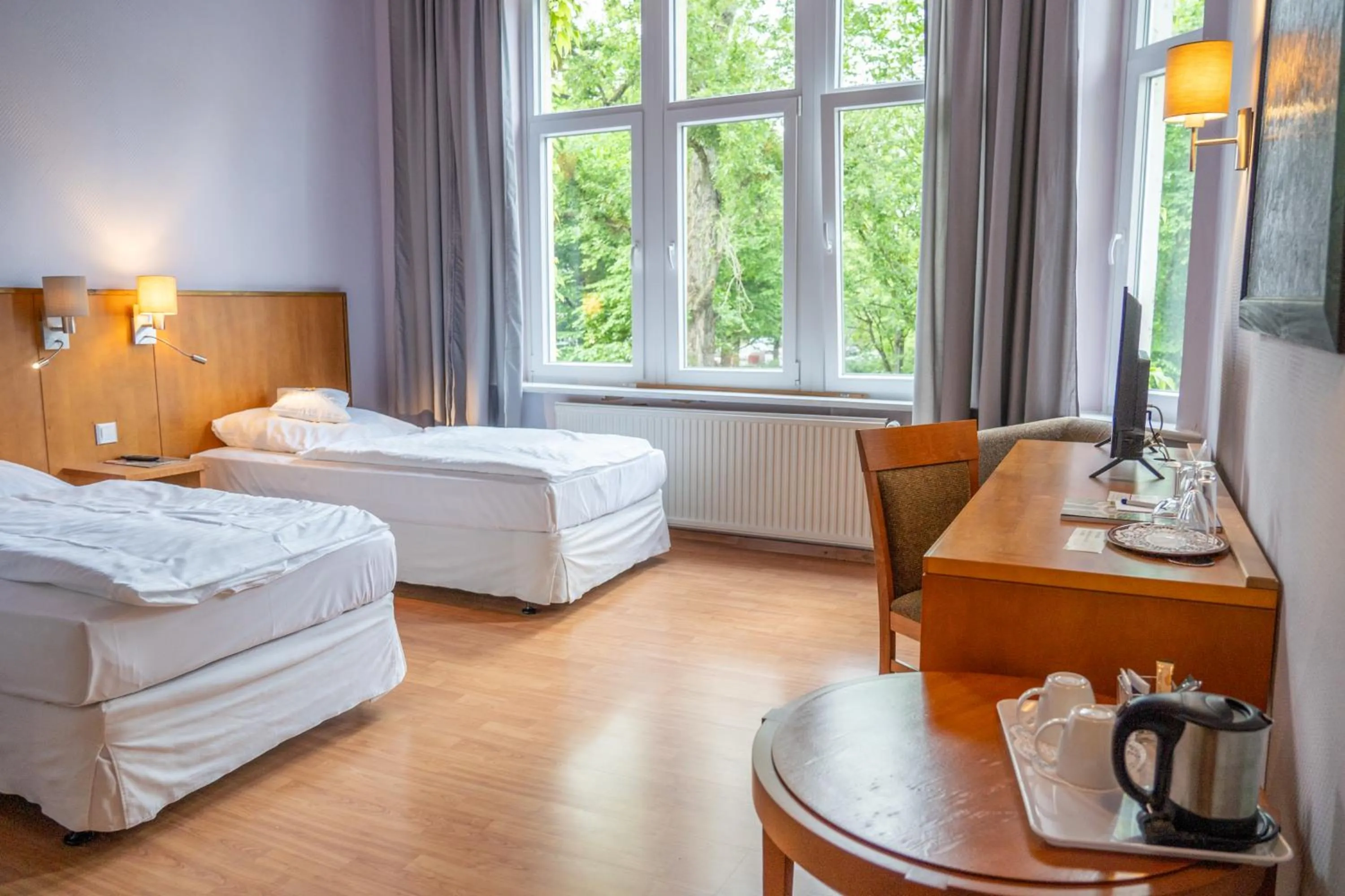 Bed in Hotel Haus Martens