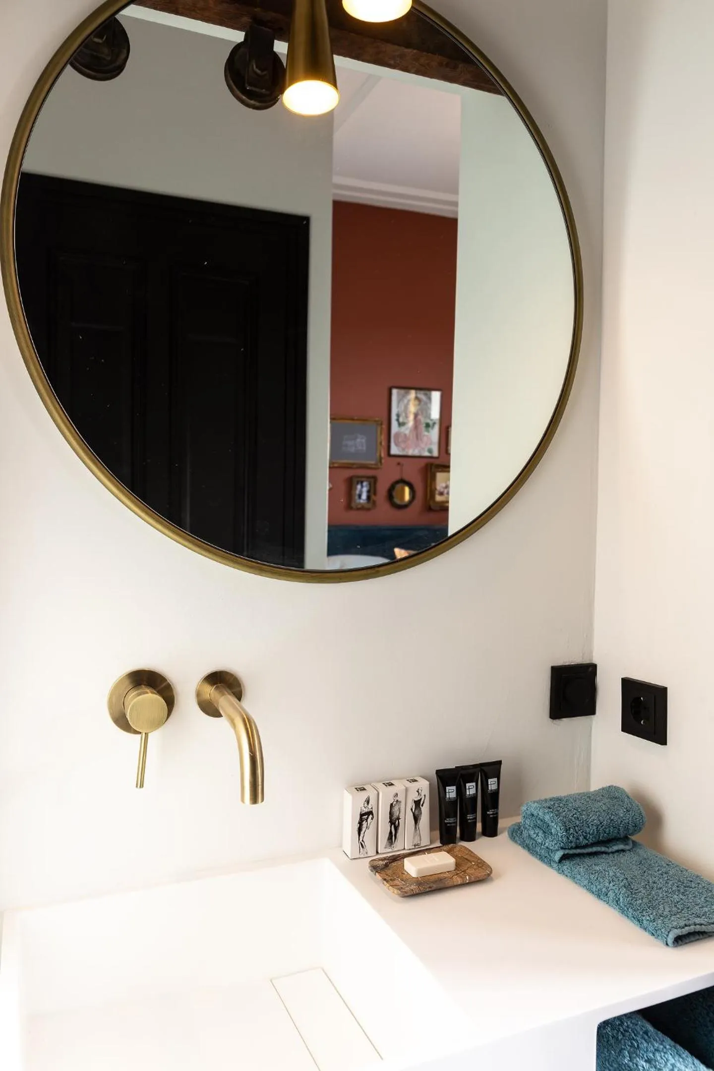 Bed in Stella Suites Boutique Hotel