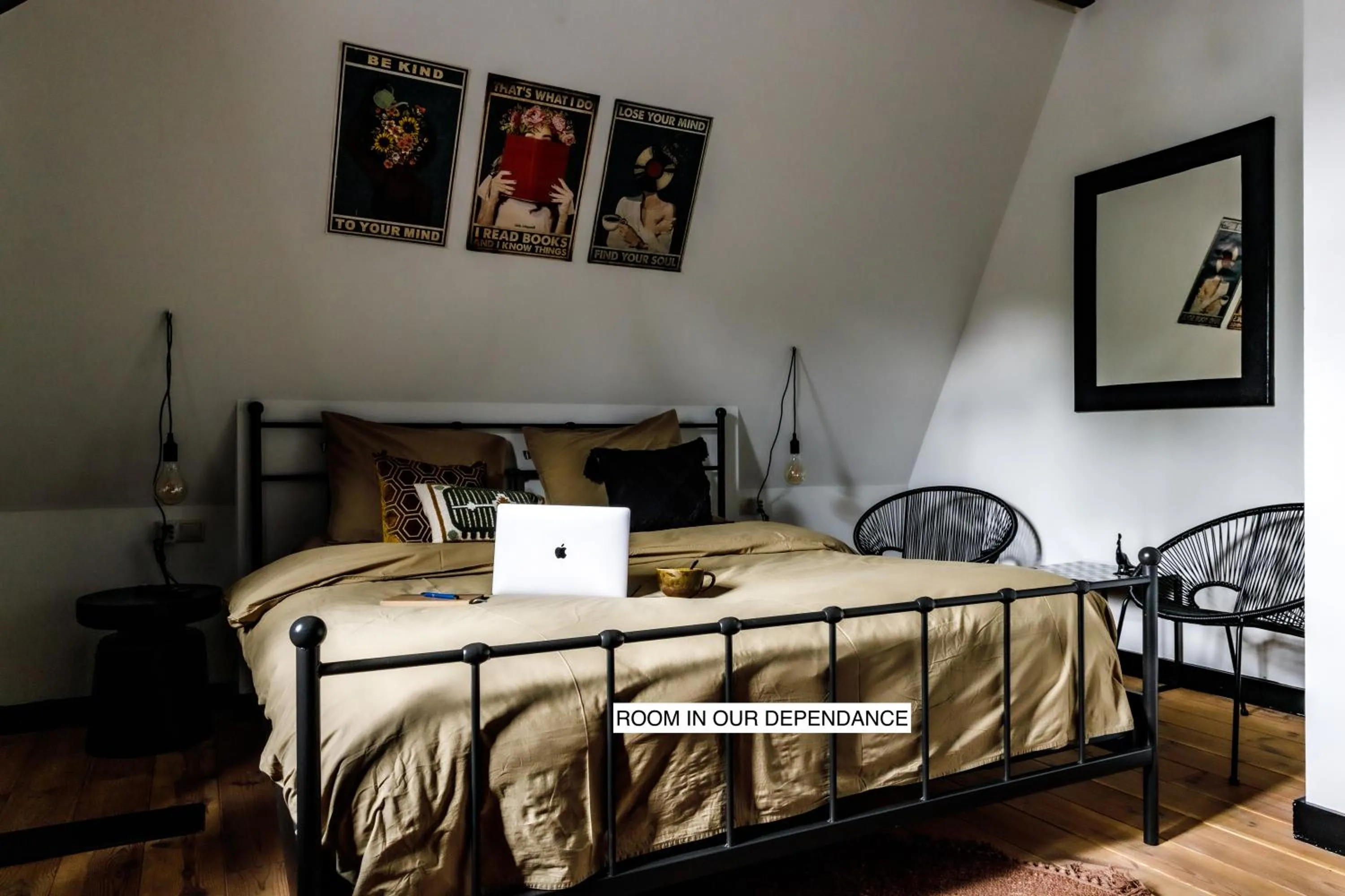 Bed in Stella Suites Boutique Hotel