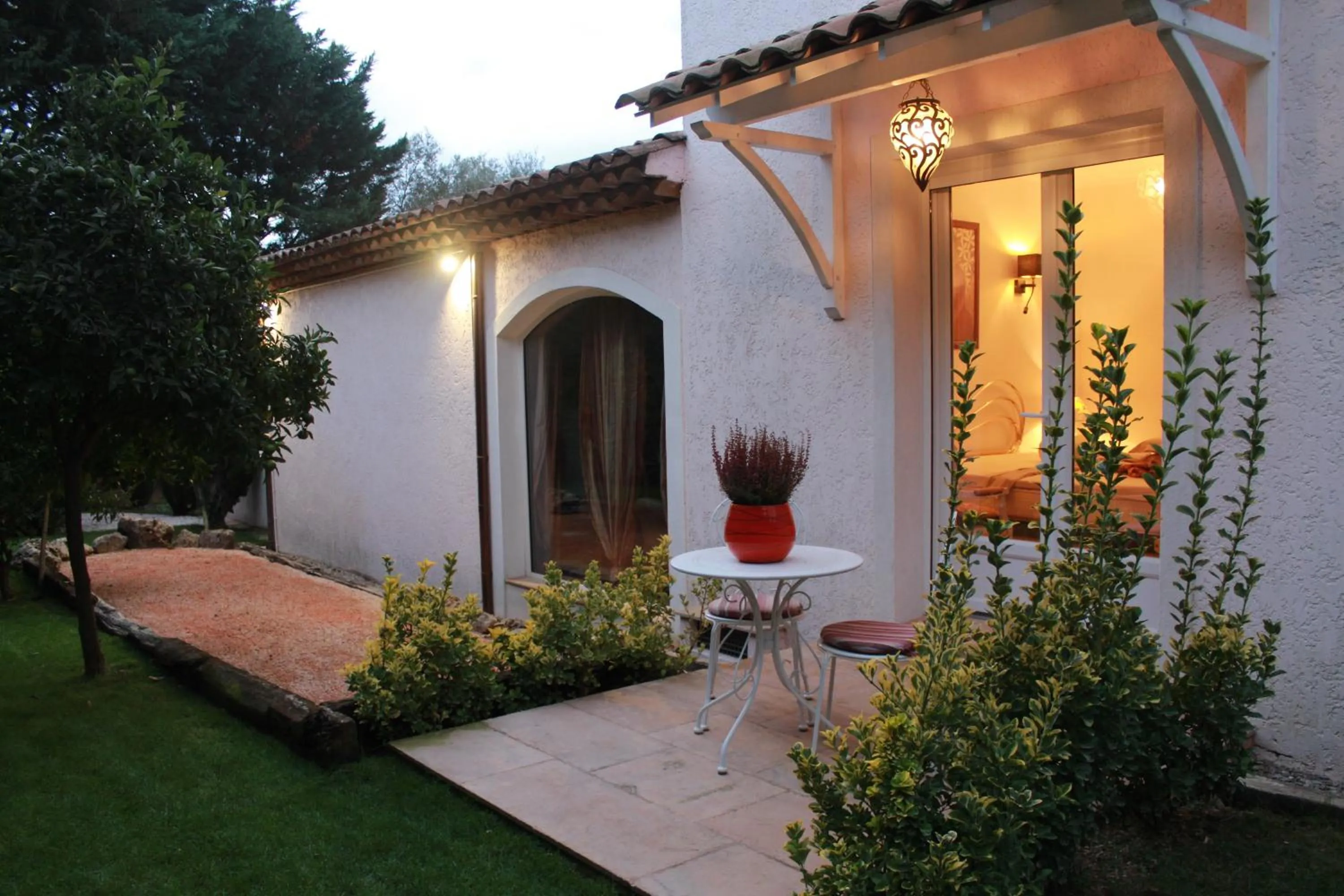 Patio in La Villa Topi