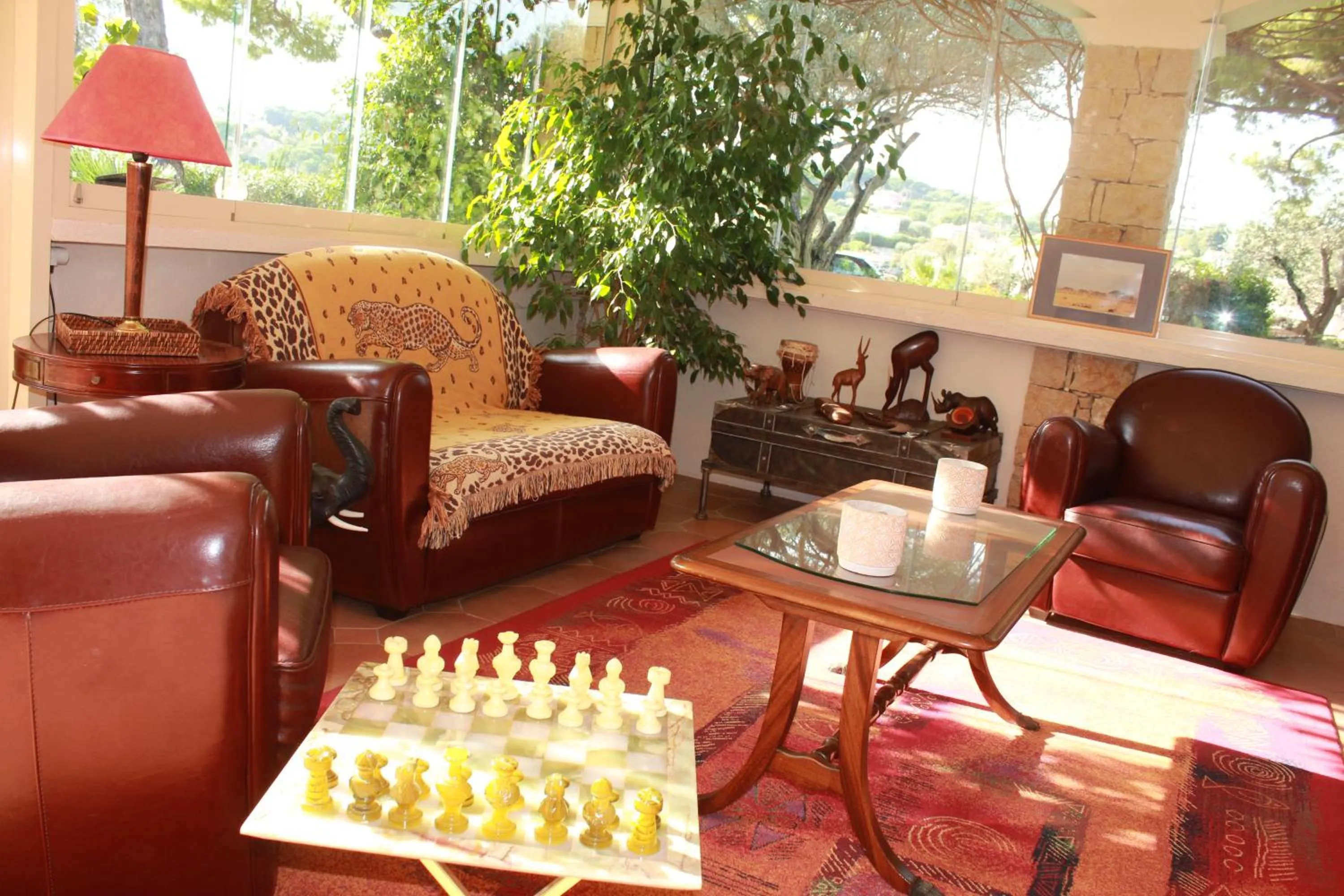 Living room in La Villa Topi