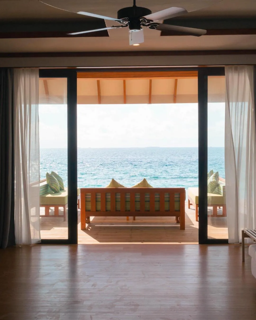 Natural landscape in Brennia Kottefaru Maldives