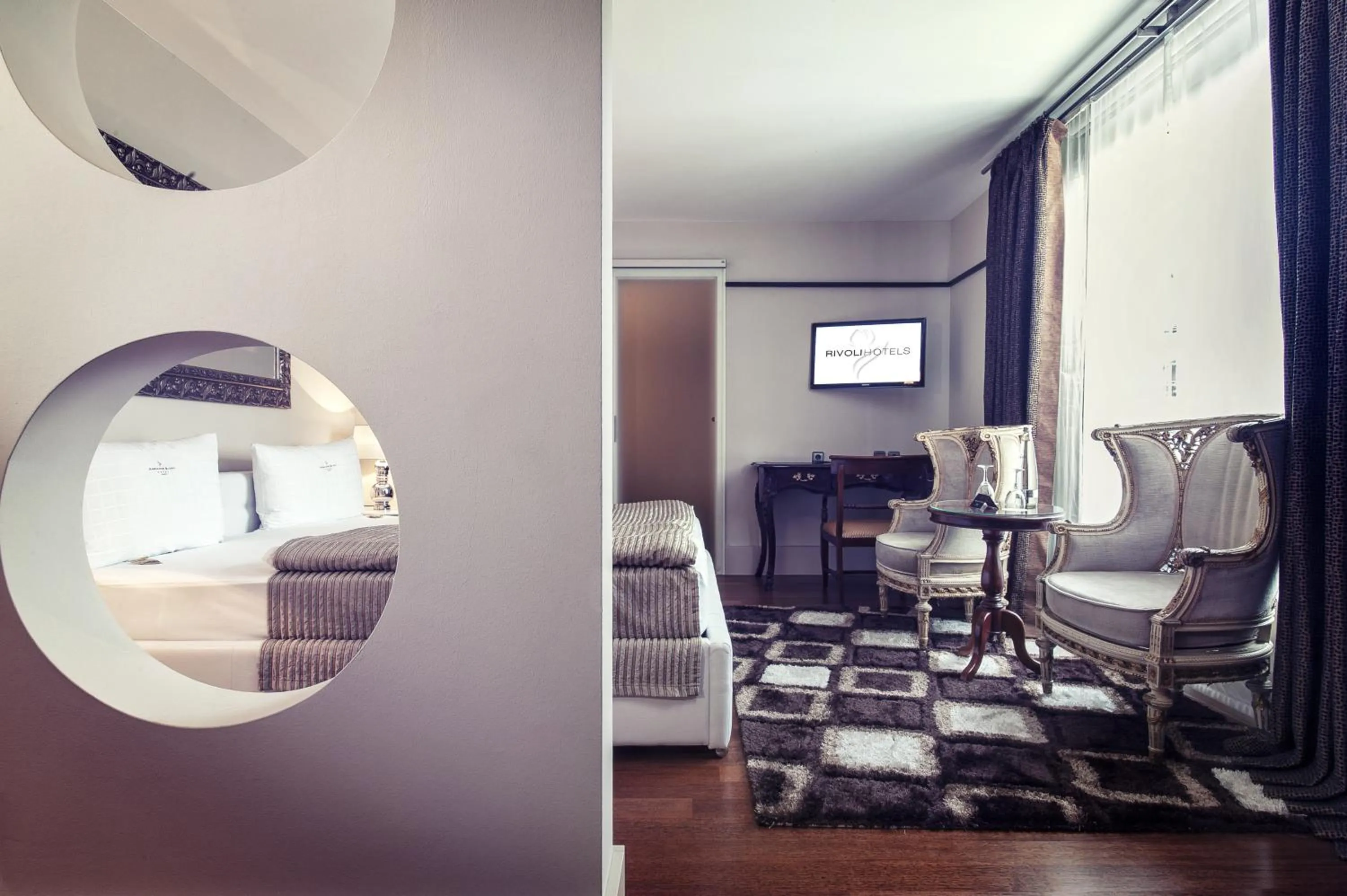 Bedroom, Seating Area in Hotel Ambiance Rivoli