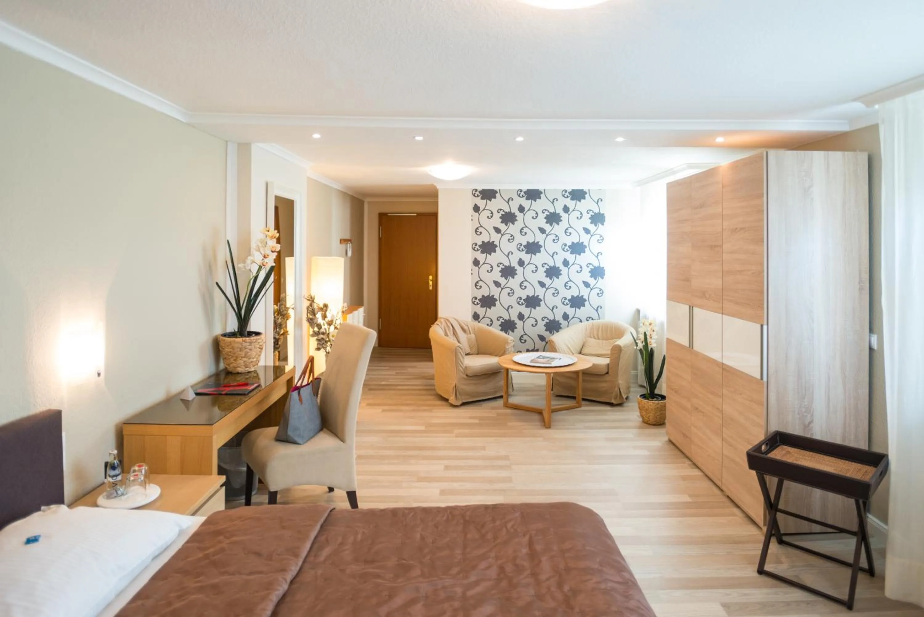 Bed in Hotel Ahrbella