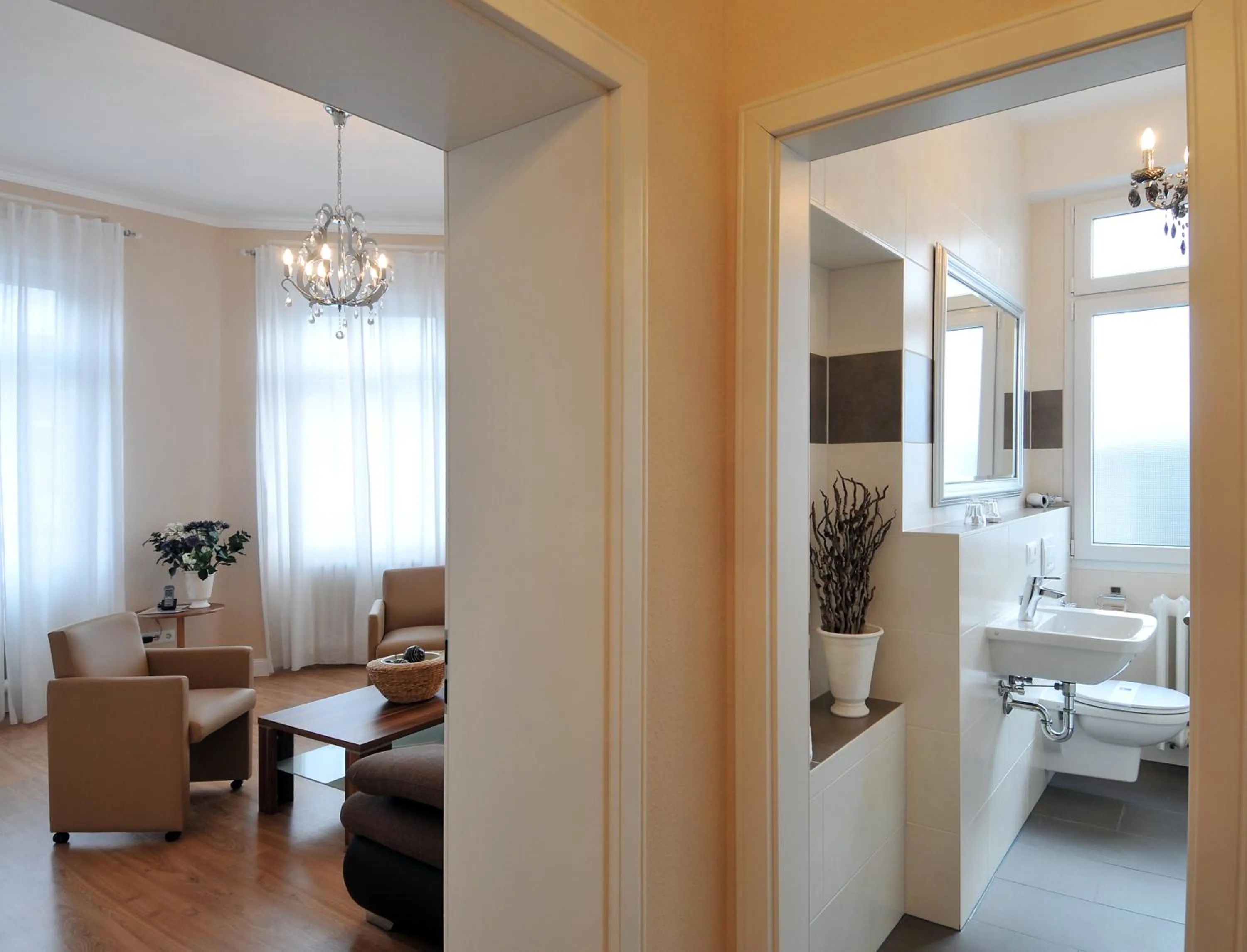 Living room in Hotel Ahrbella