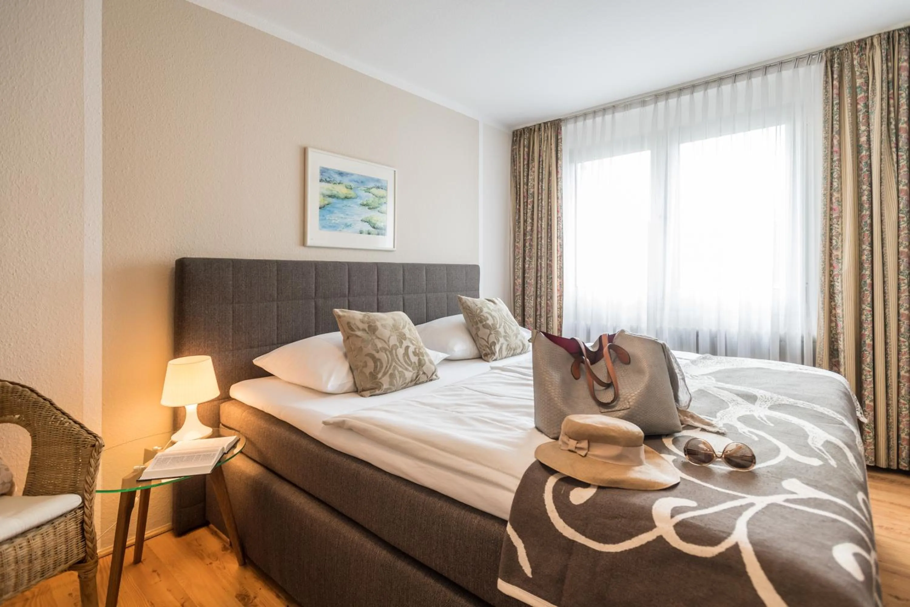 Bed in Hotel Ahrbella