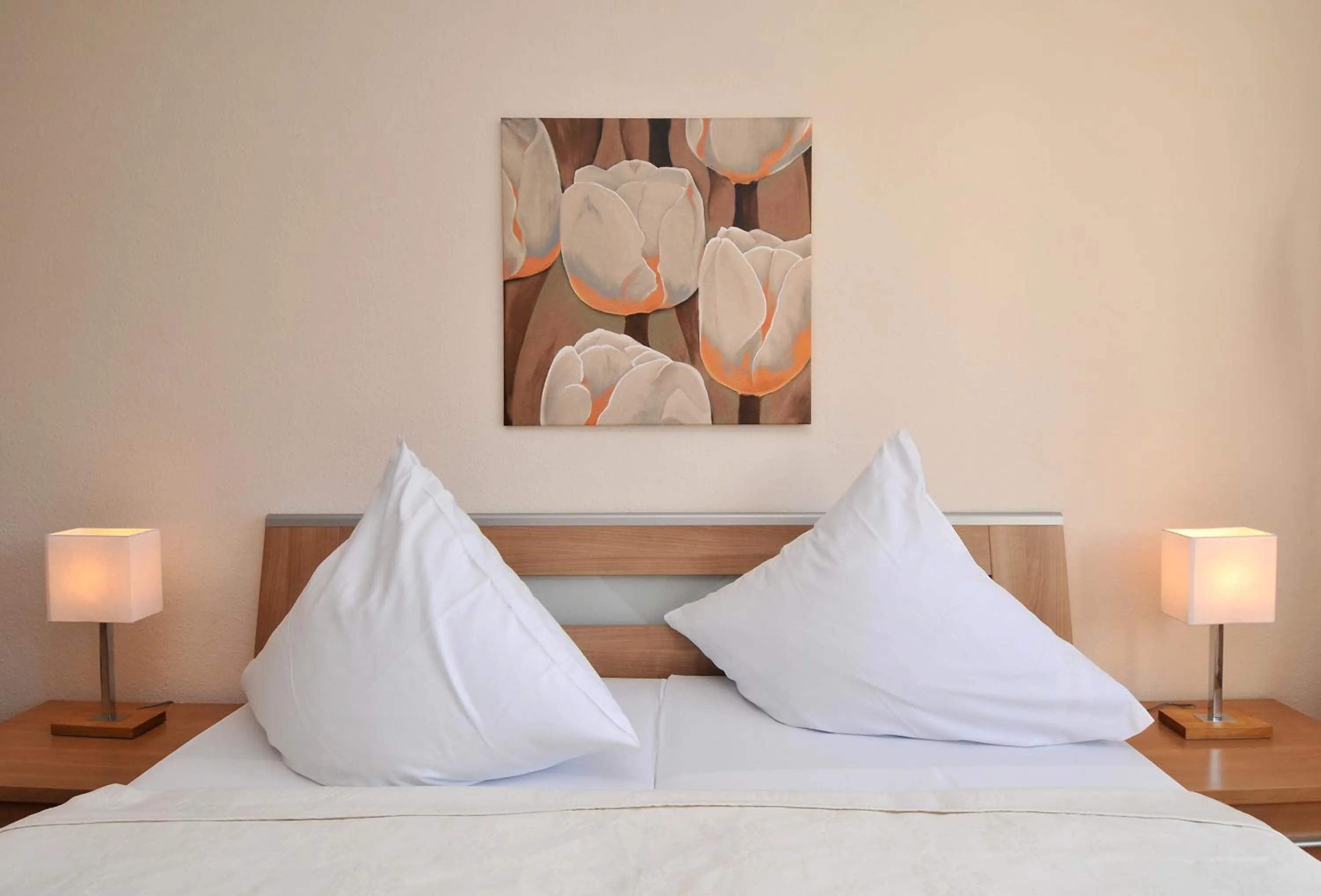 Bed in Hotel Ahrbella