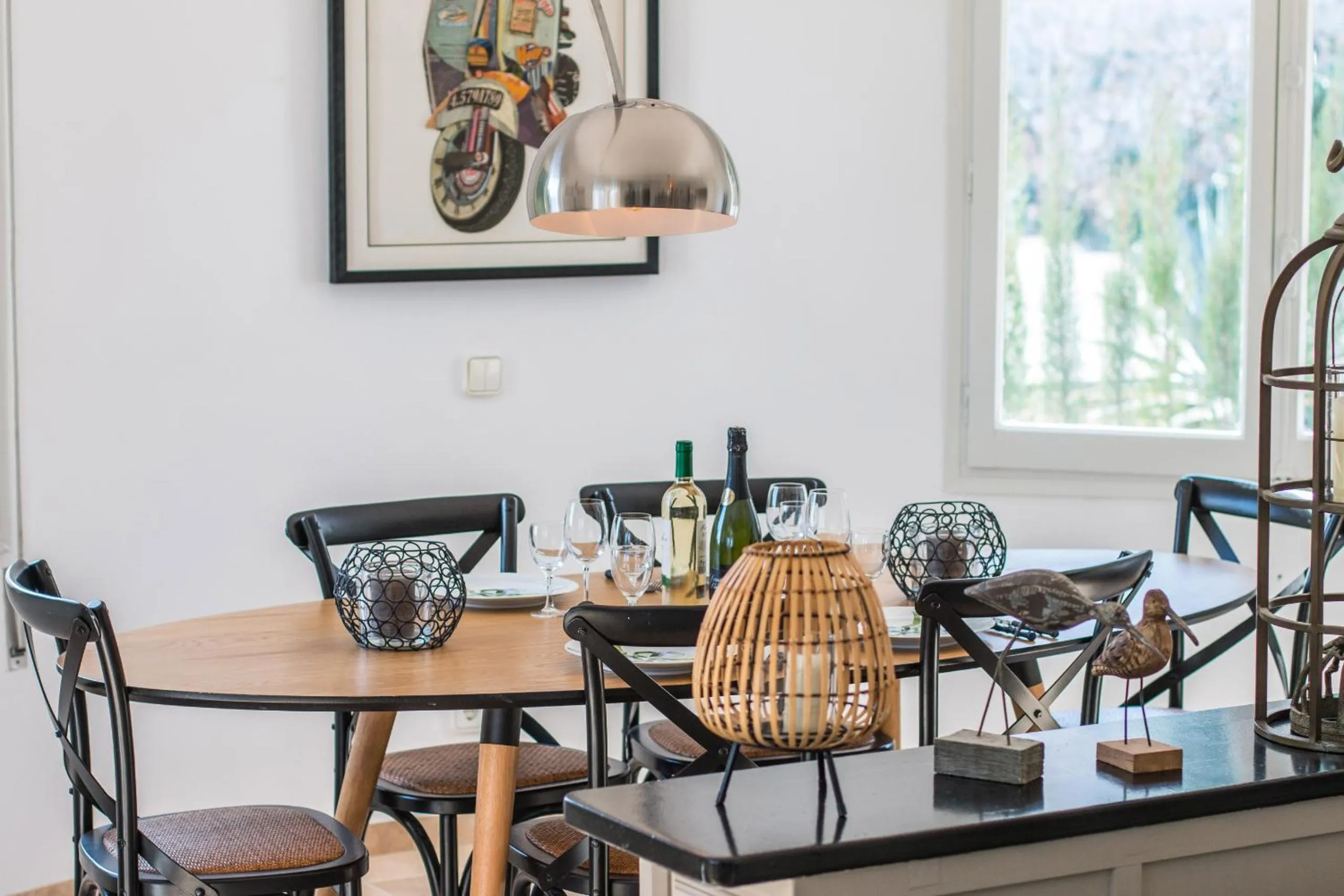 Dining area in Villa Teranga - PlusHolidays