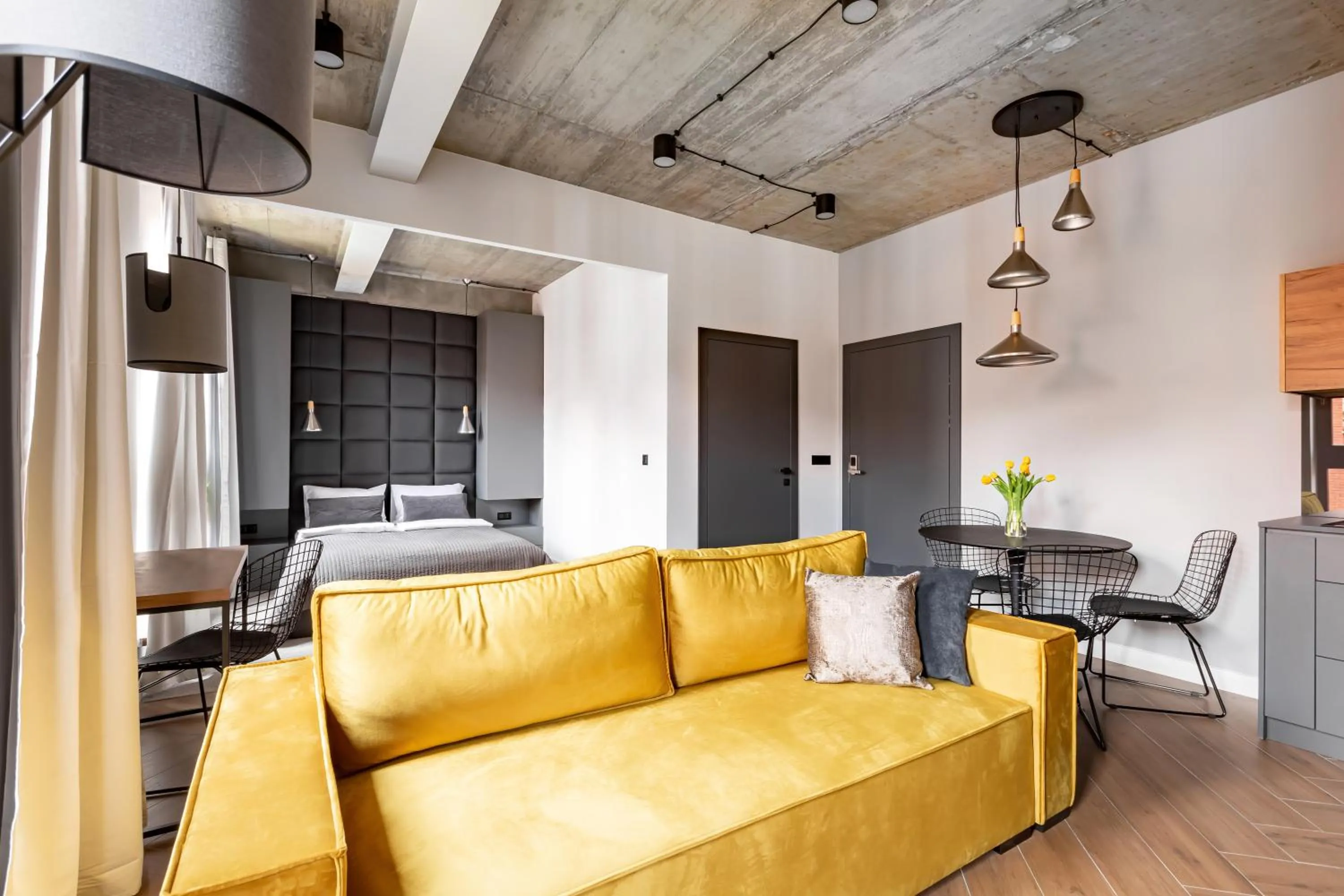 Seating area in Homewell Boutique Apartments Stare Miasto