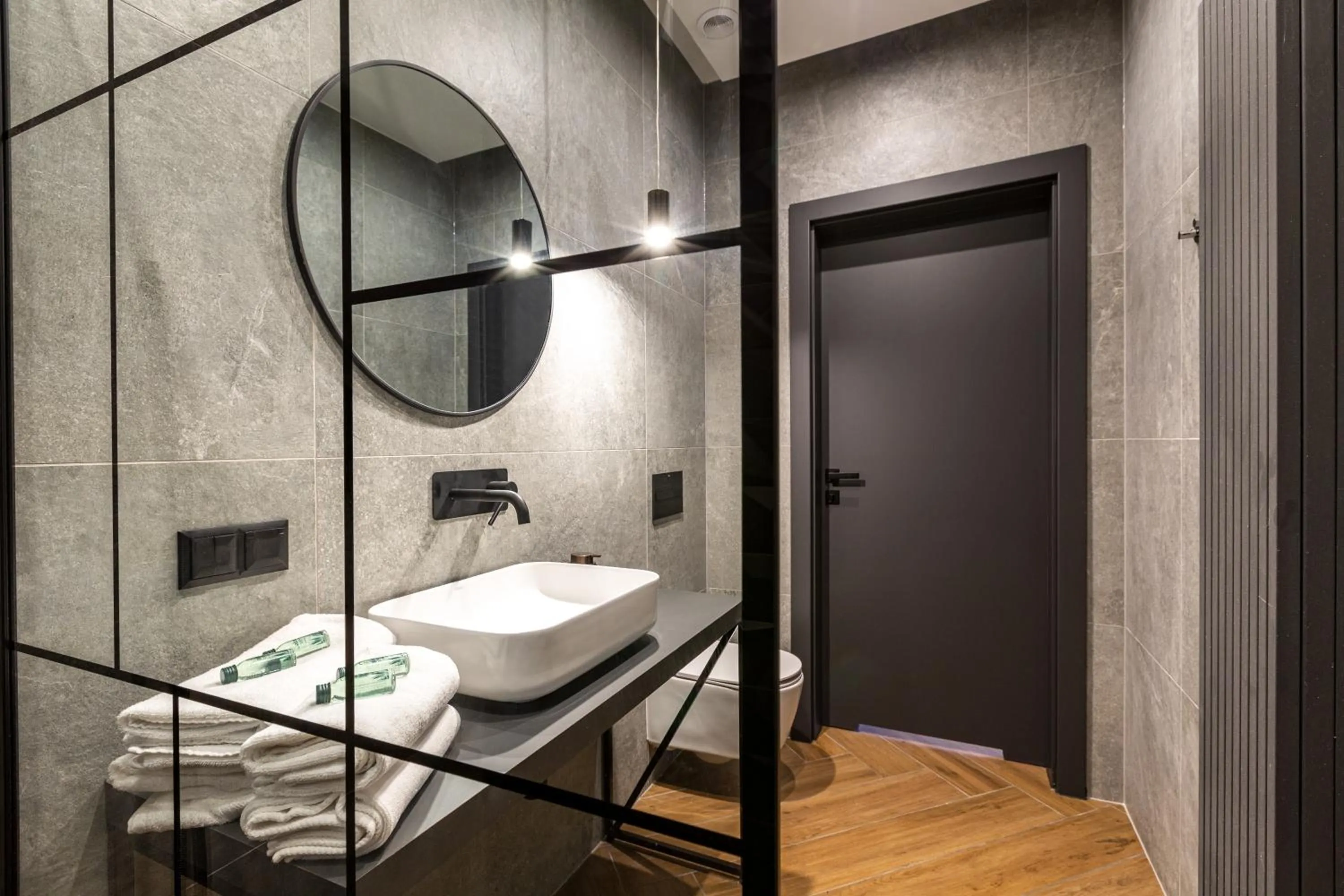 Bathroom in Homewell Boutique Apartments Stare Miasto