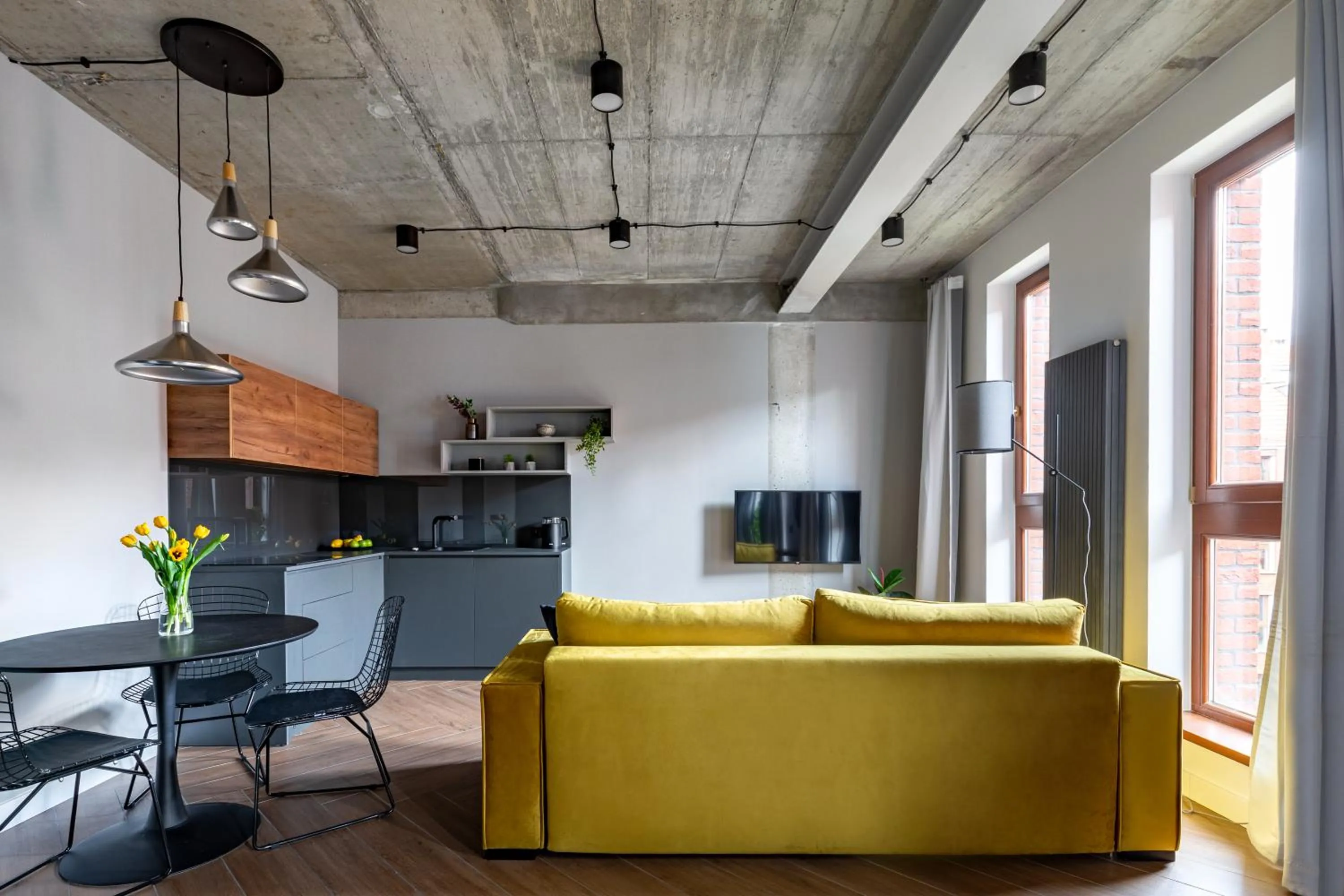 Living room in Homewell Boutique Apartments Stare Miasto