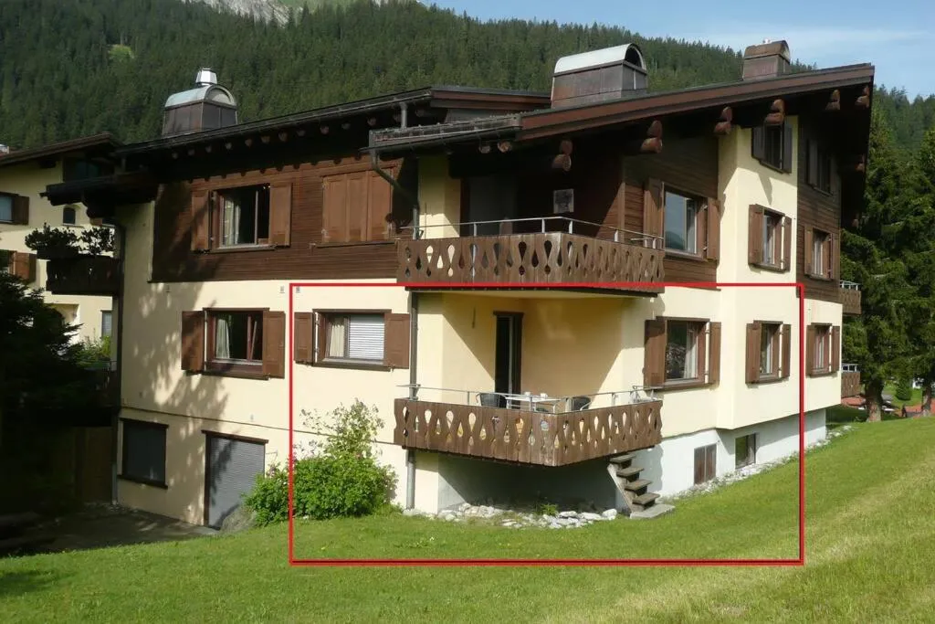 Appartement in Hus Signal met prachtig uitzicht op de bergen