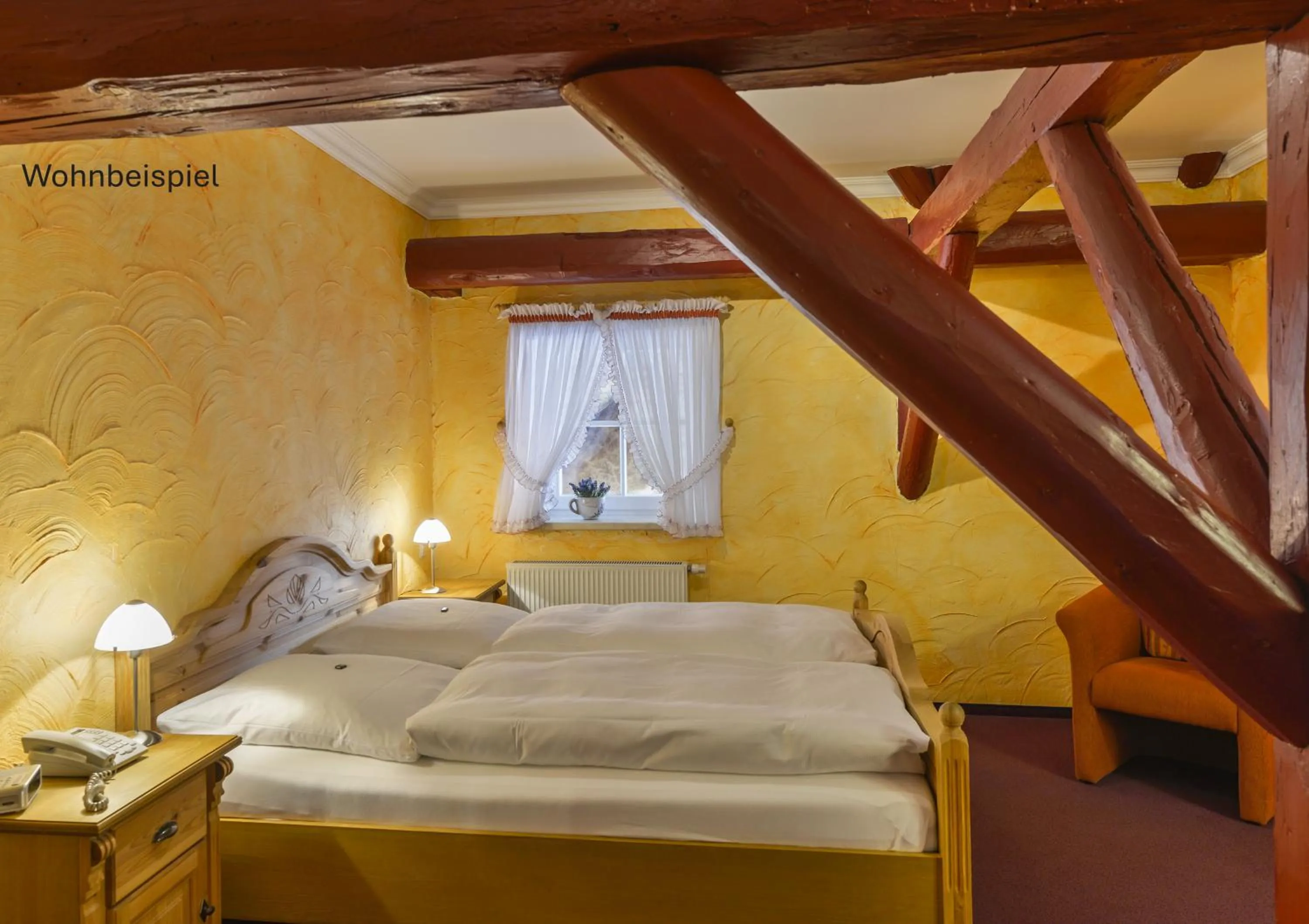 Photo of the whole room, Bed in Hotel Gut Voigtlaender