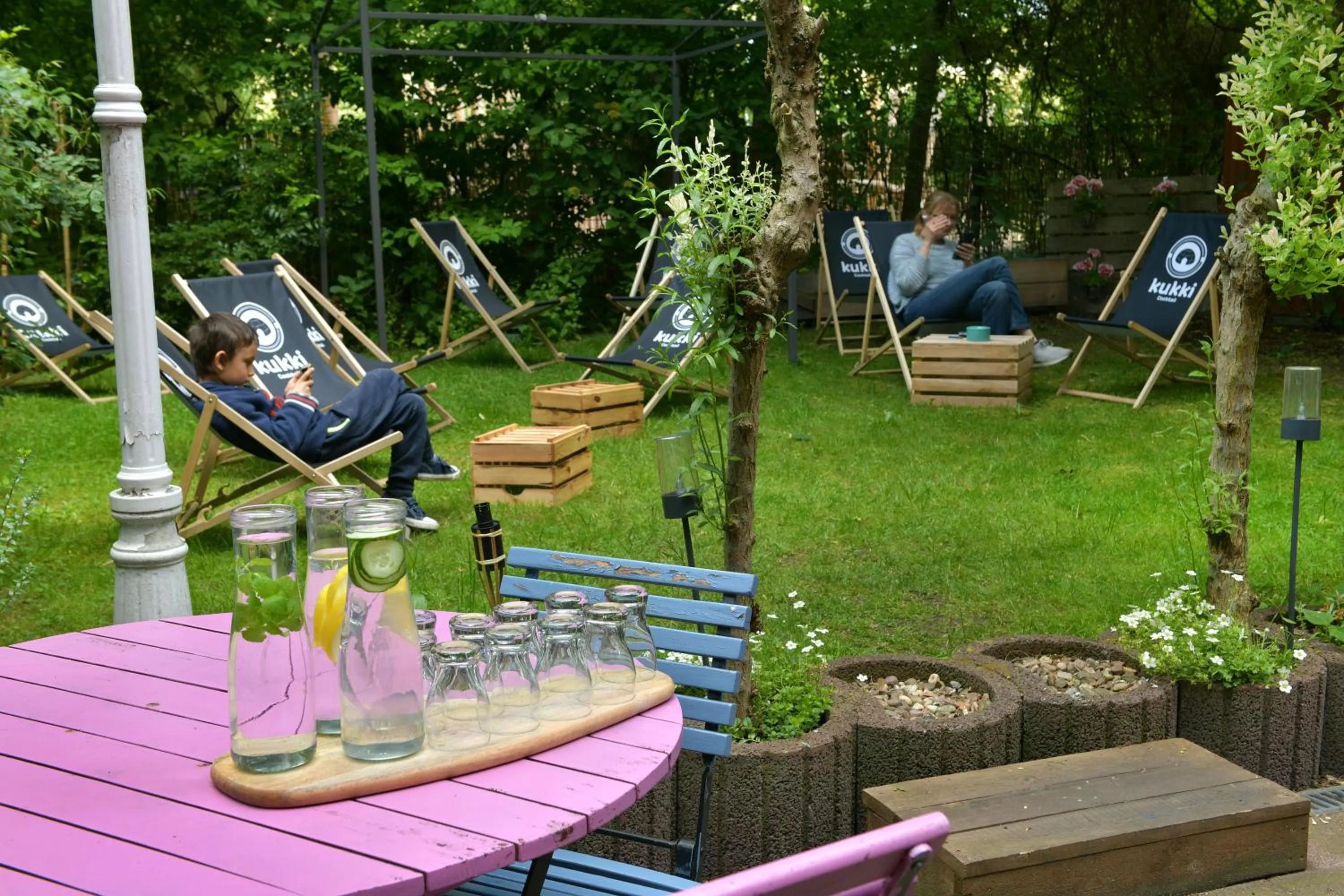 Garden in Hotel BIRGIT Berlin Mitte