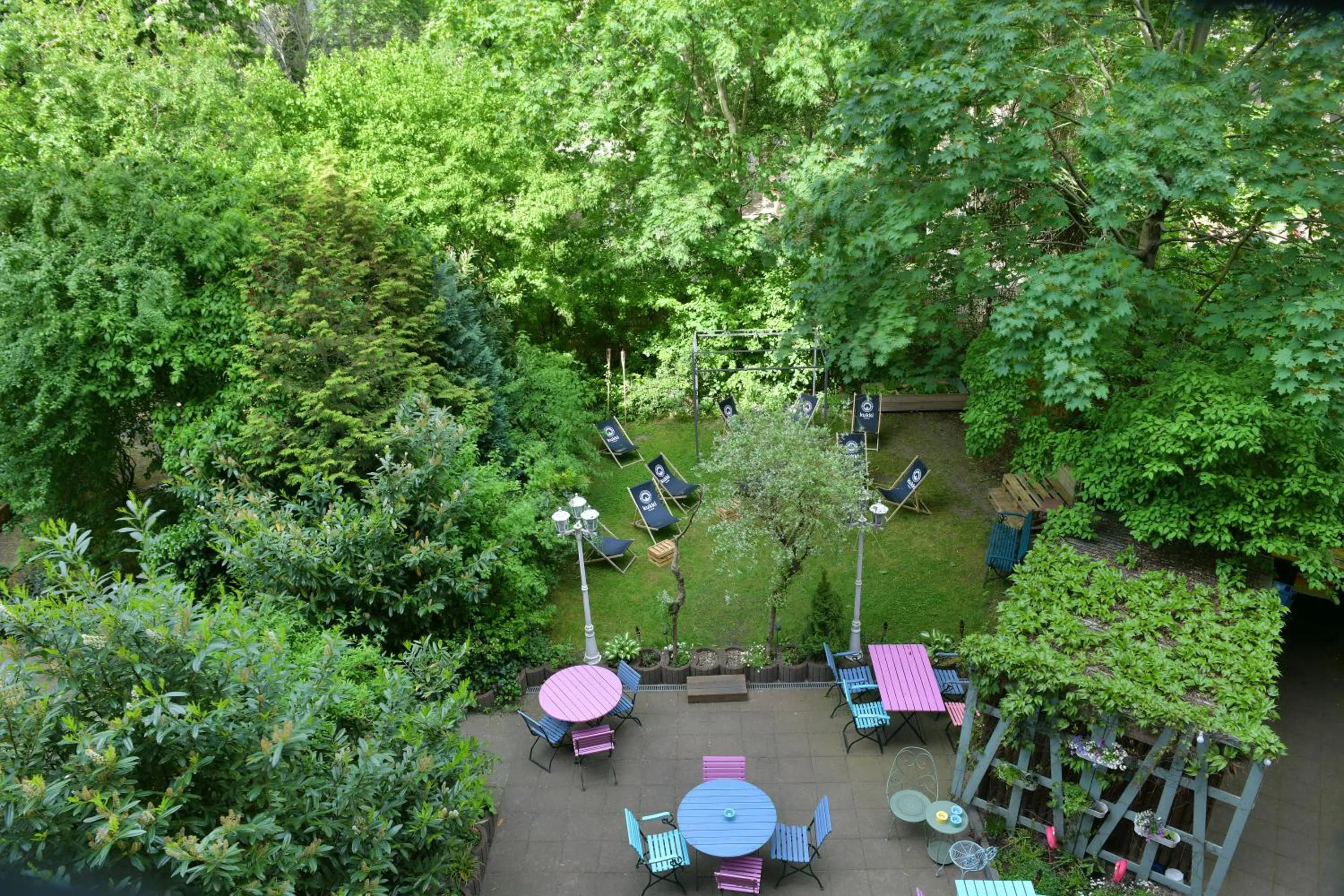 Garden in Hotel BIRGIT Berlin Mitte