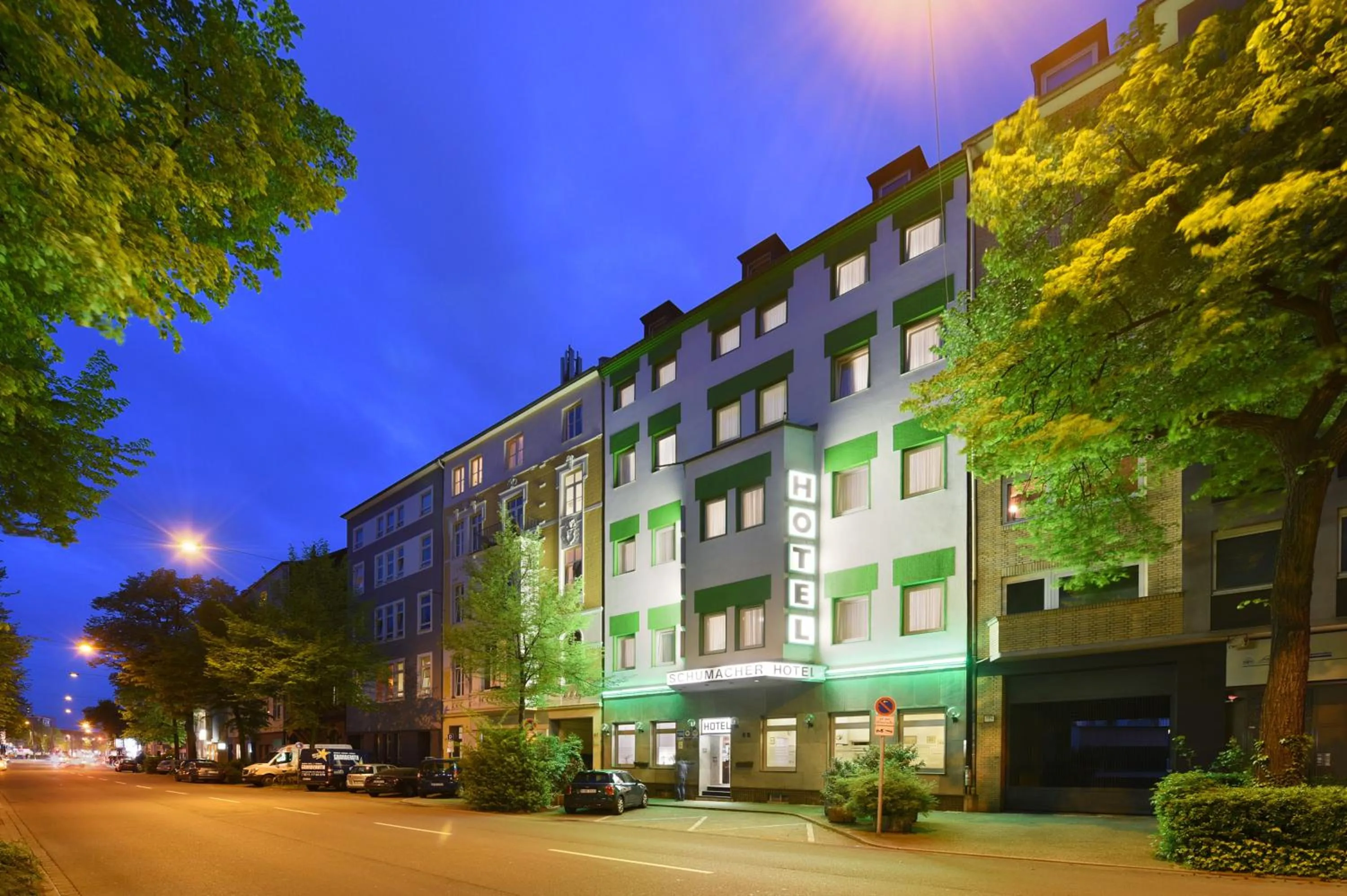 Property building in Hotel Schumacher Düsseldorf