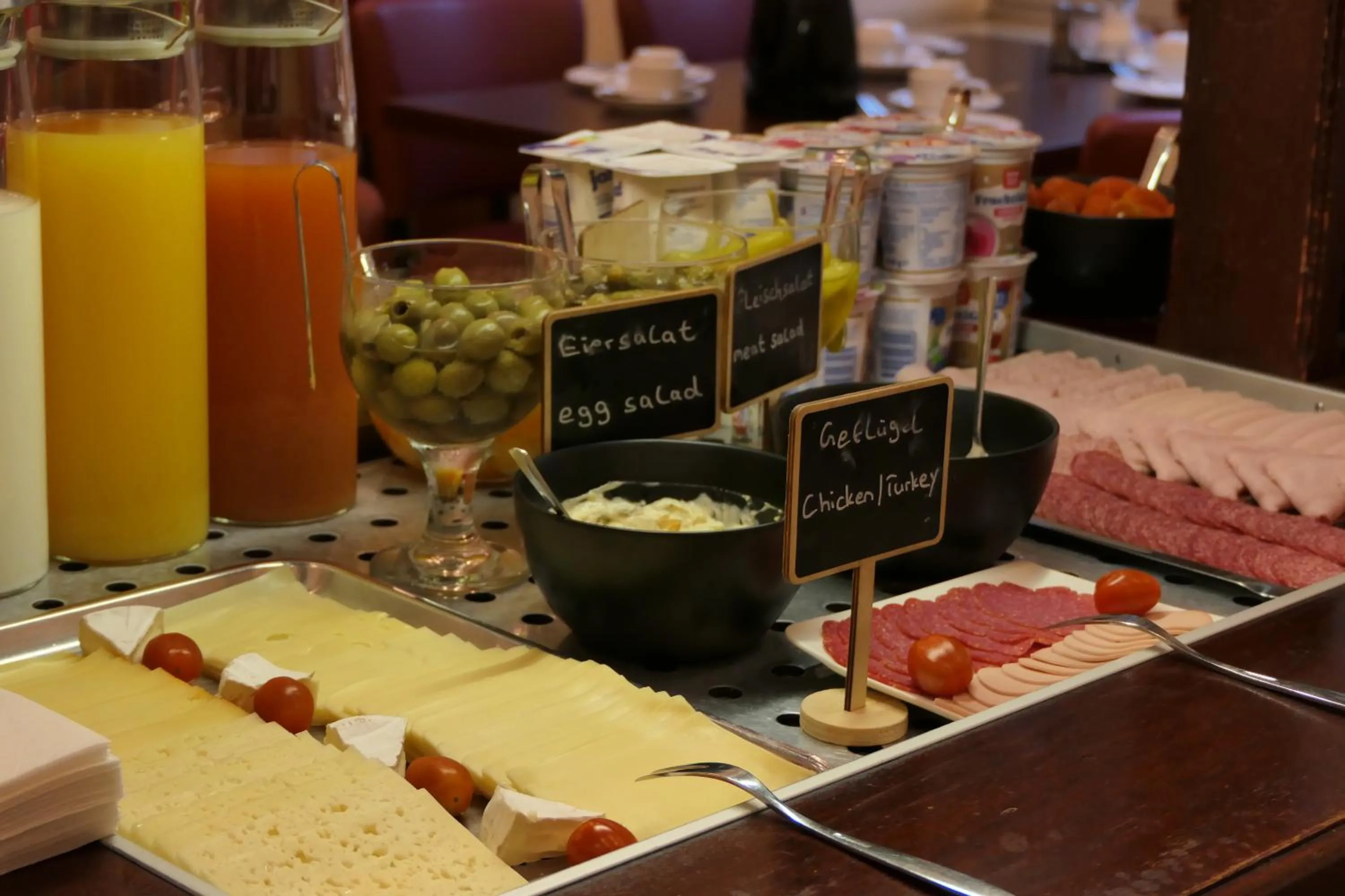 Breakfast in Hotel Schumacher Düsseldorf