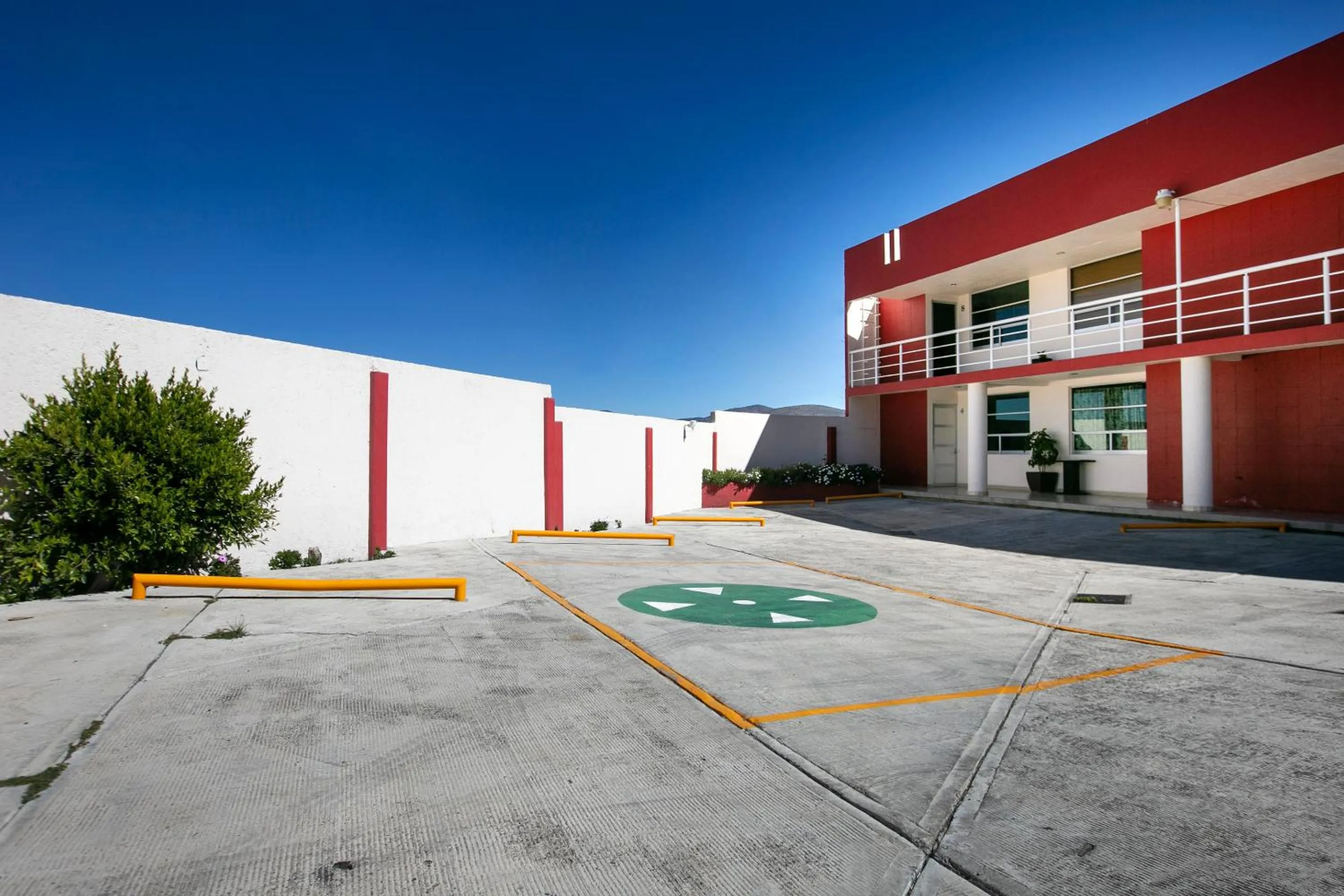 Property building in Hotel Euro Confort,Pachuca
