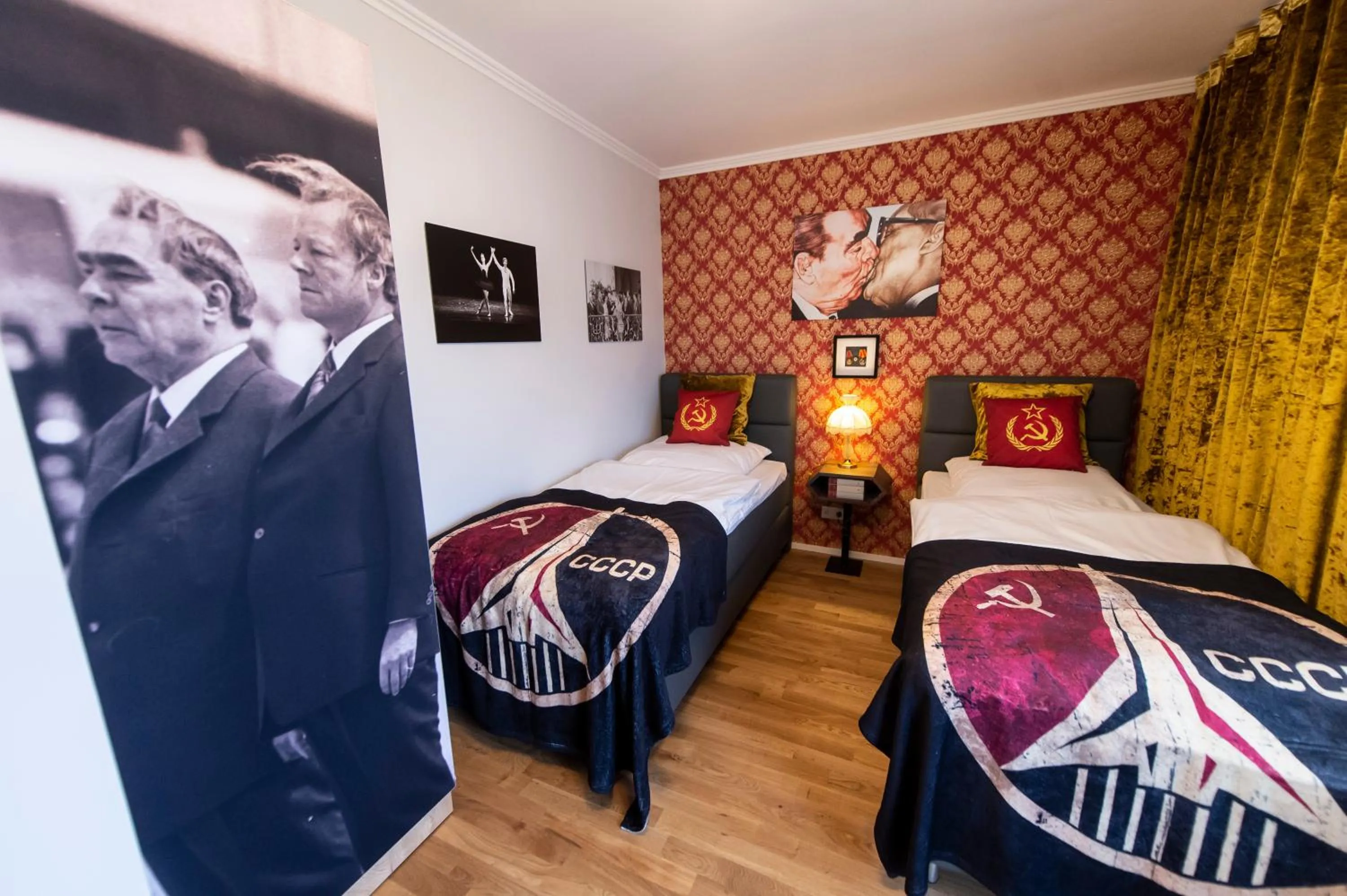 Bed in Rheinland Hotel