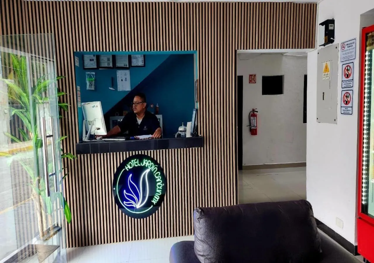 Lobby or reception in Hotel Jardín Cancún