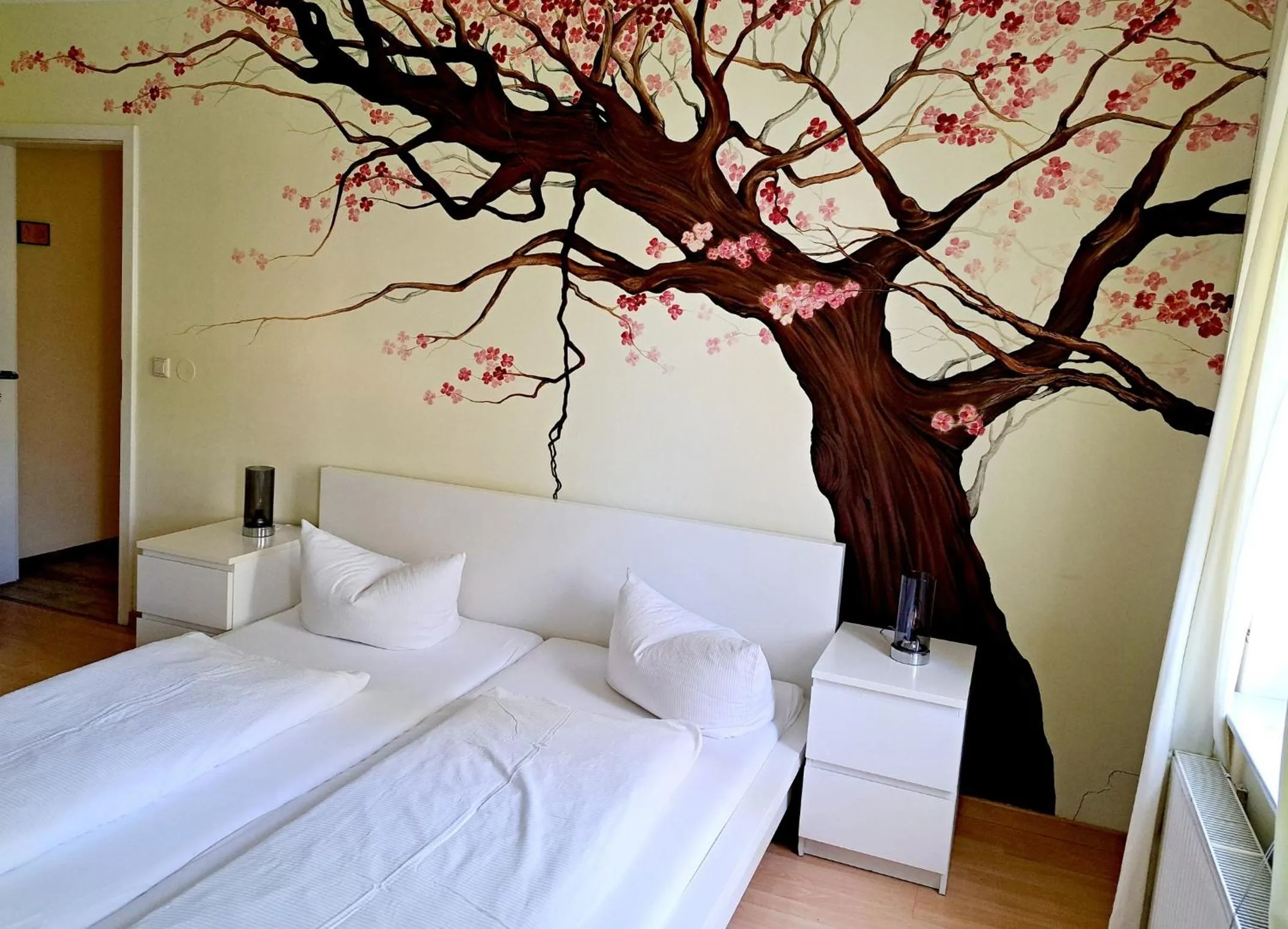 Photo of the whole room, Bed in Gästehaus Villa Seraphinum