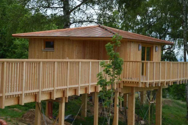 Property building in Hotel Waldquelle - Baumhaushotel Aerzen