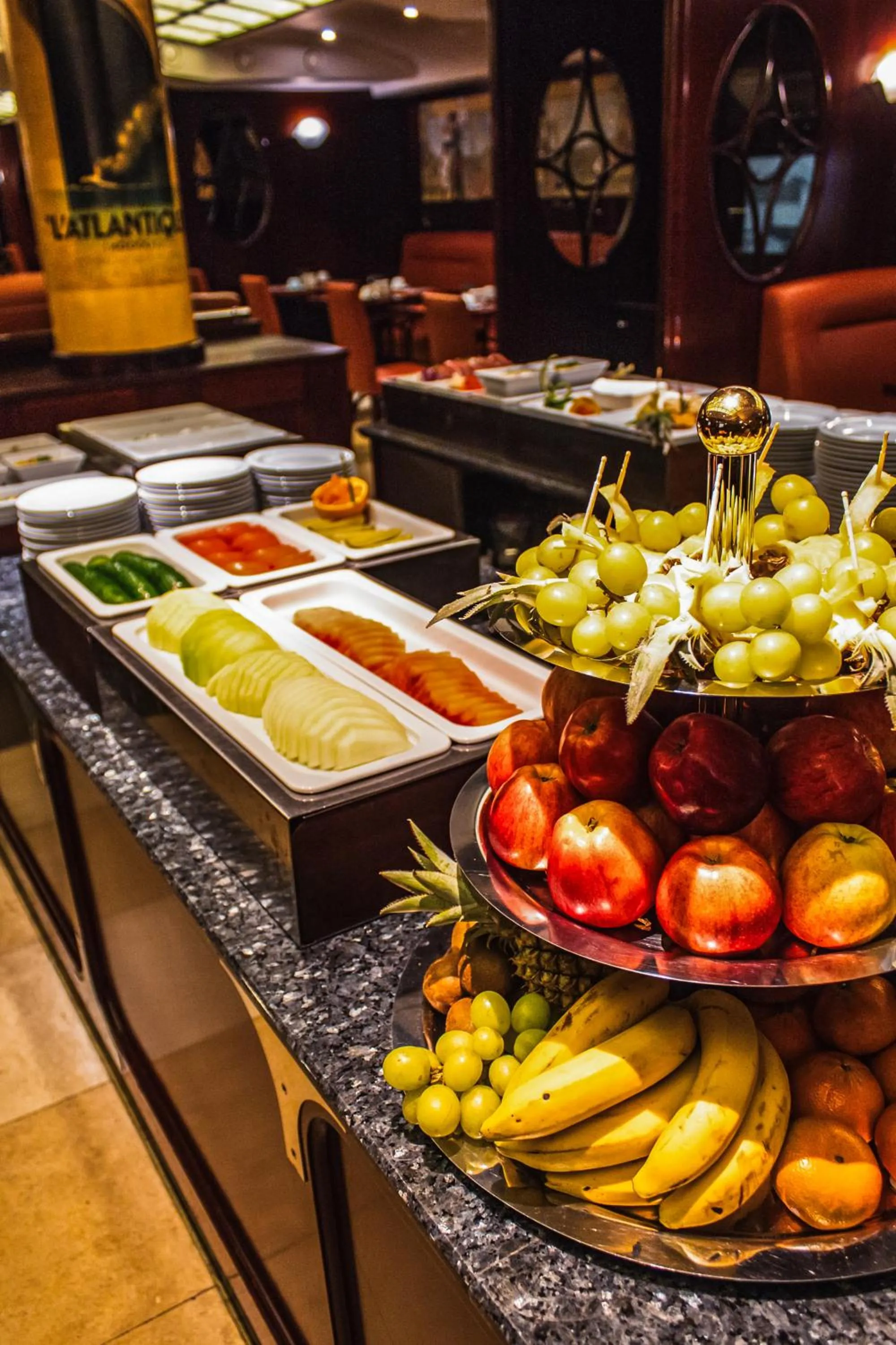 Restaurant/places to eat in Seaside Park Hotel Leipzig