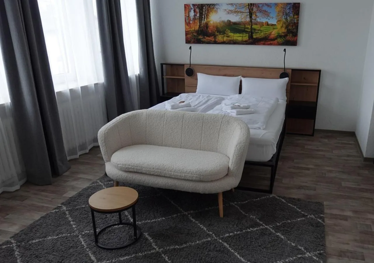 Bed in Hotel Handelshof